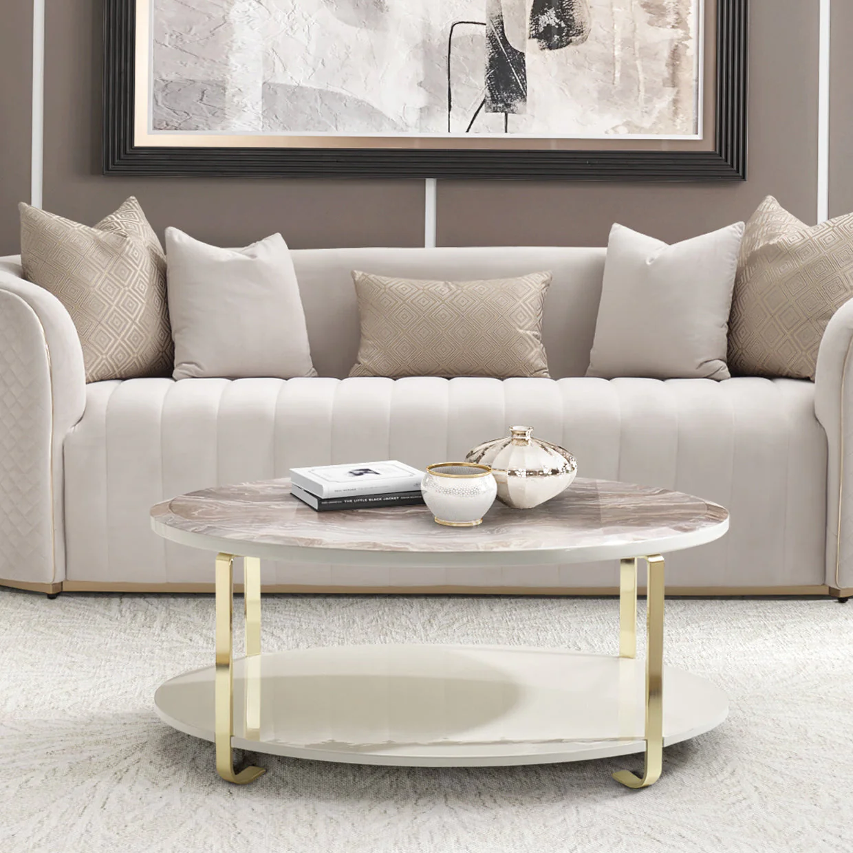 Michael Amini Ariana Cocktail Table - Image 2