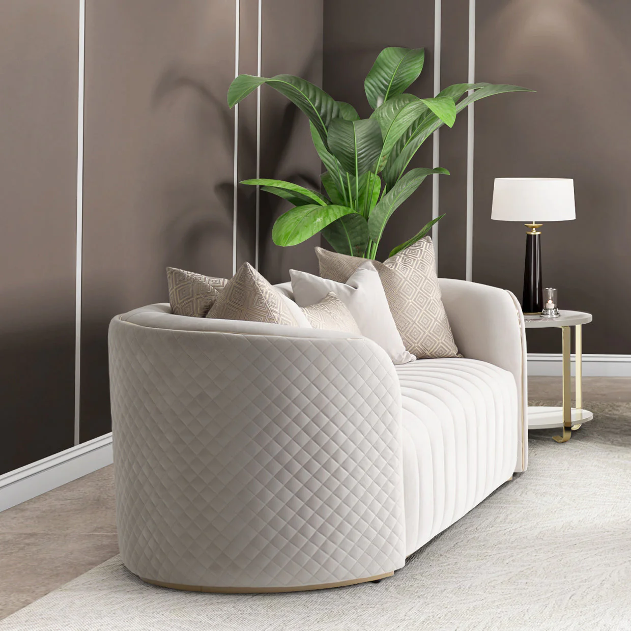 Michael Amini Ariana Loveseat - Image 2