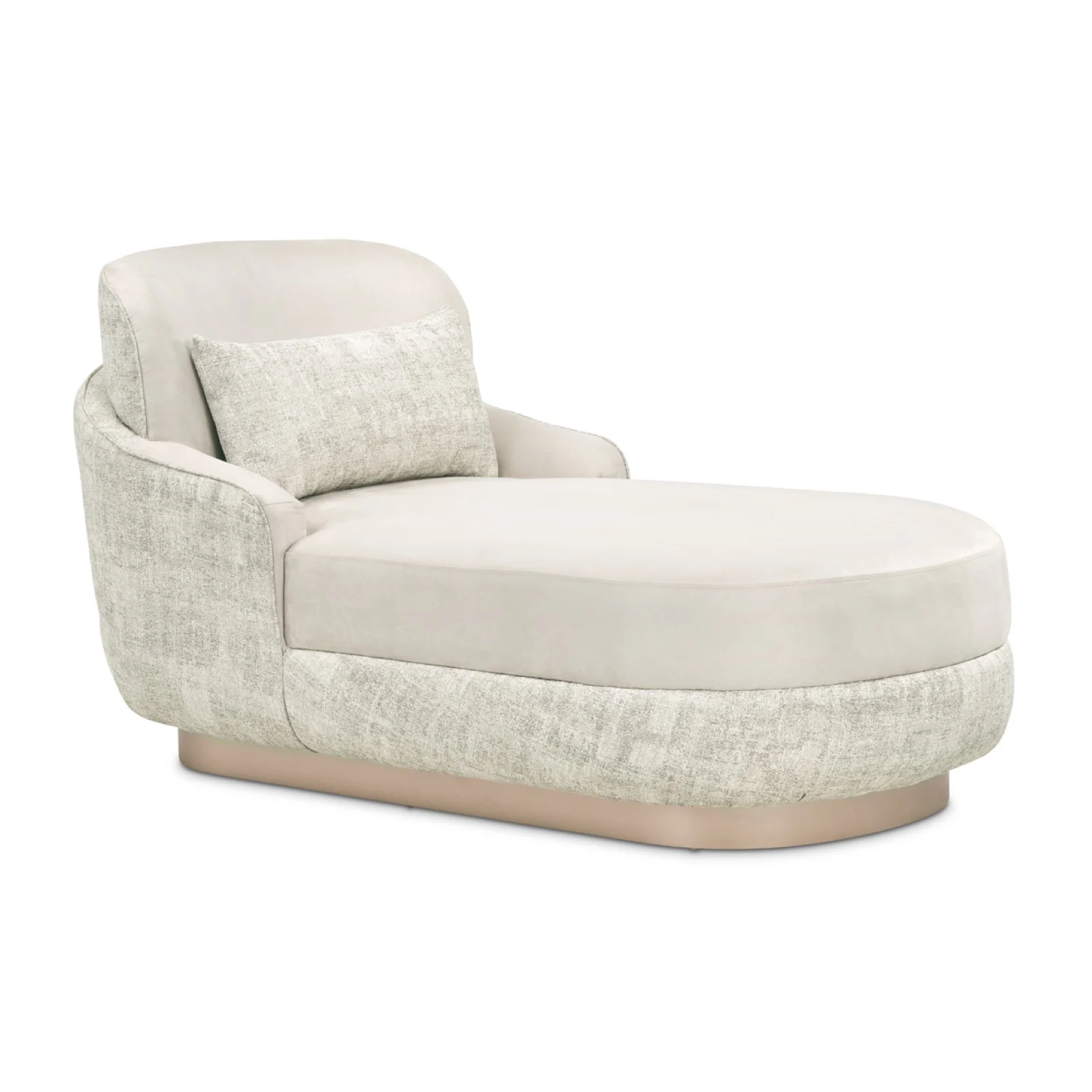 Michael Amini Aurora Chaise - Quarry/Moonlight - Image 10