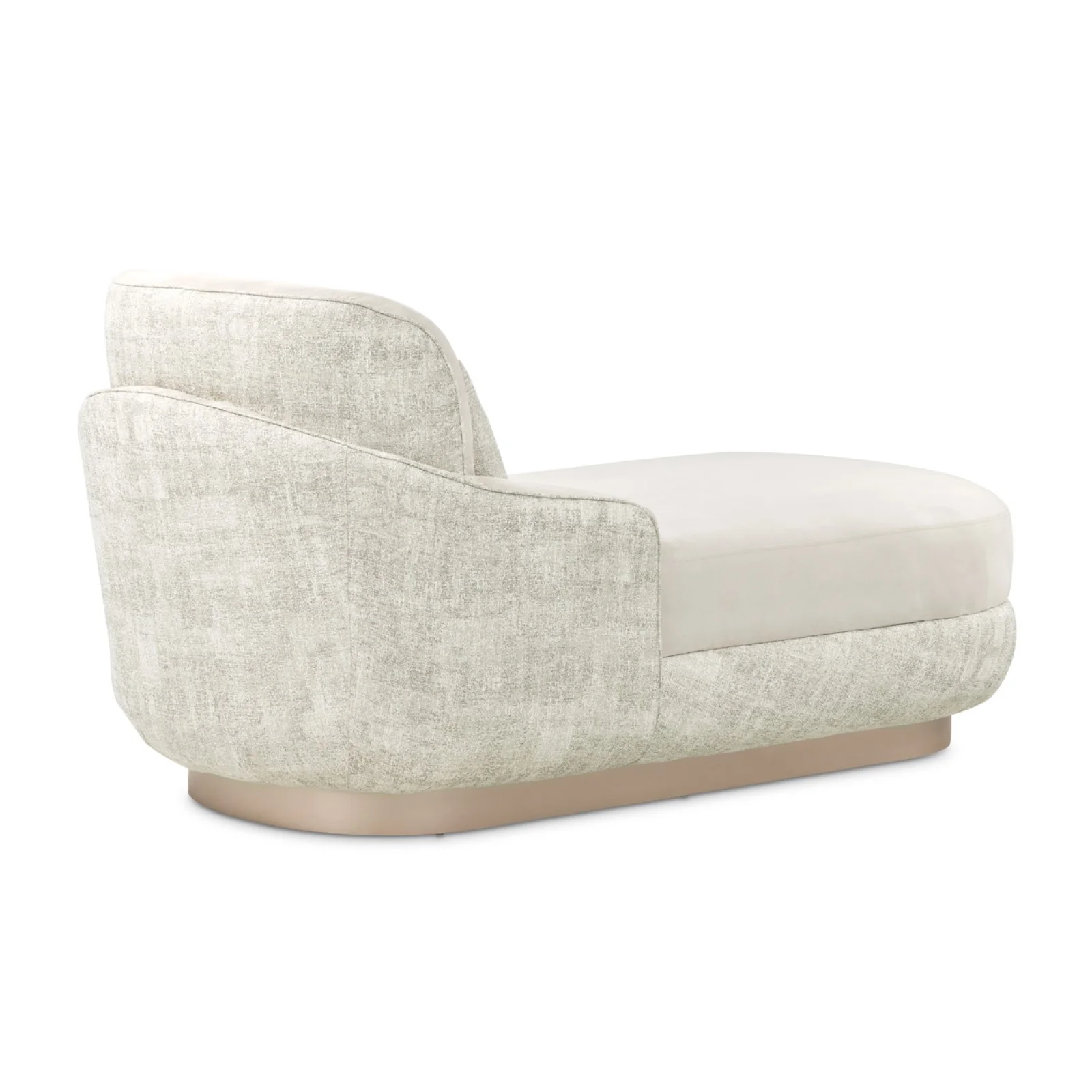 Michael Amini Aurora Chaise - Quarry/Moonlight - Image 3