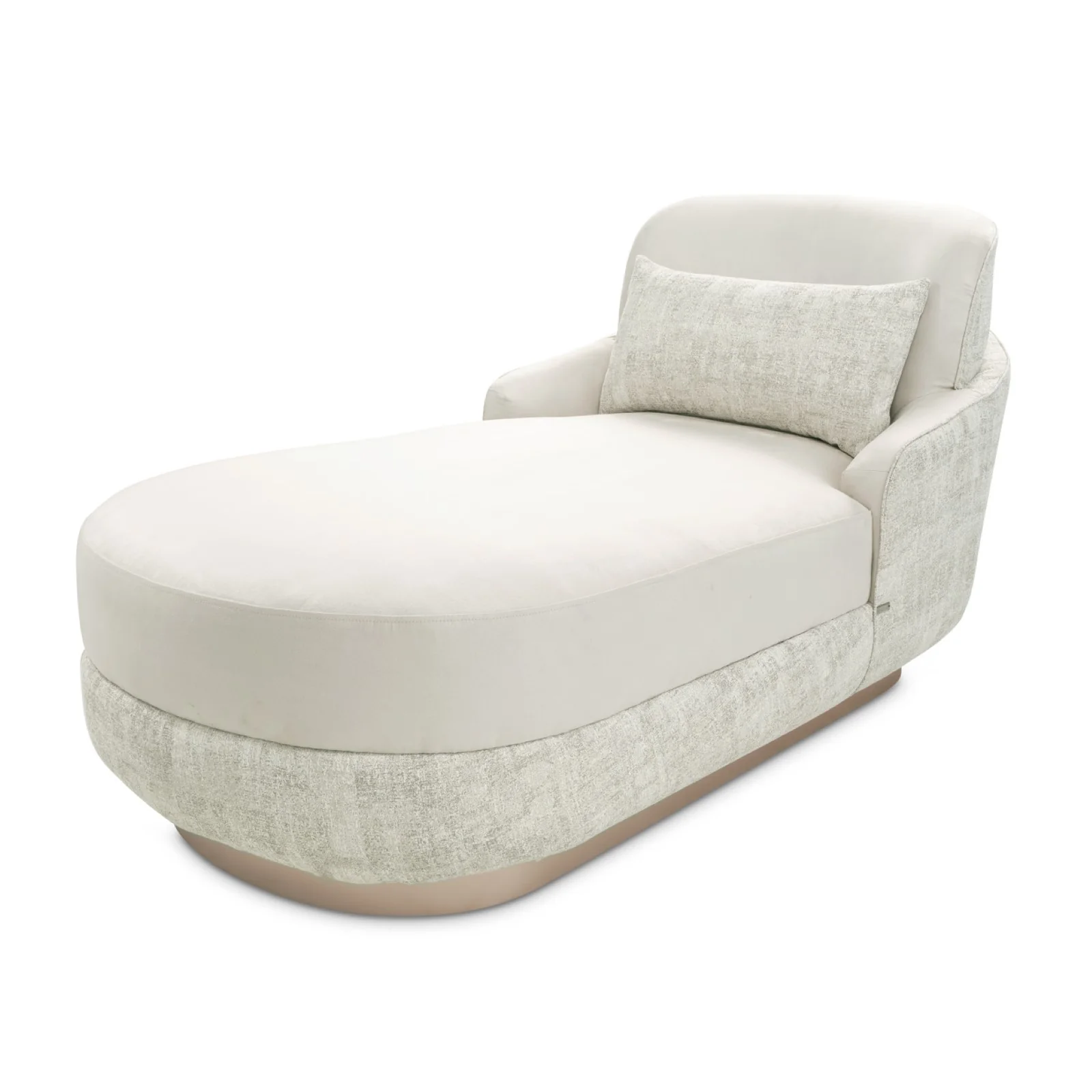 Michael Amini Aurora Chaise - Quarry/Moonlight - Image 7