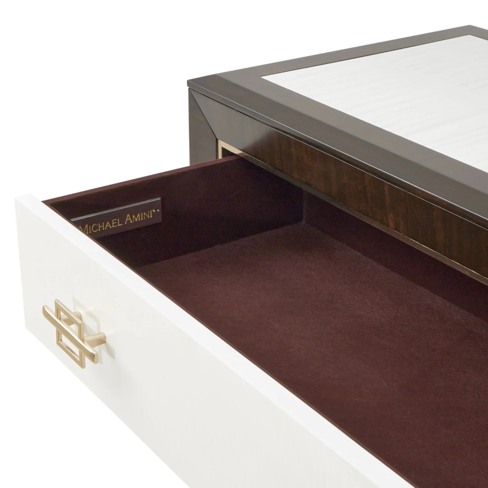 Michael Amini Belmont Place 5-Drawer Chest - Espresso - Image 6
