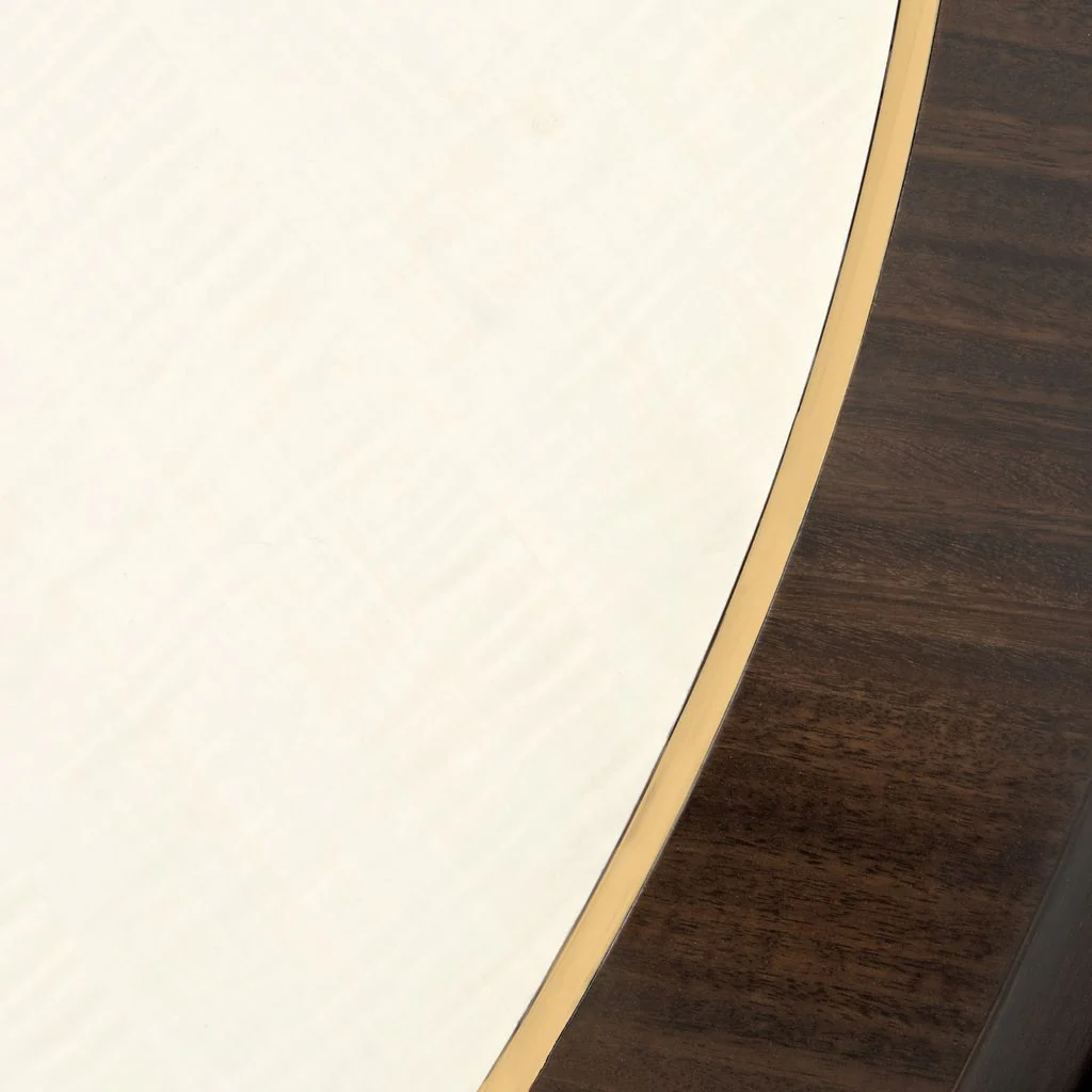 Michael Amini Belmont Place 60" Round Dining Table - Espresso - Image 4