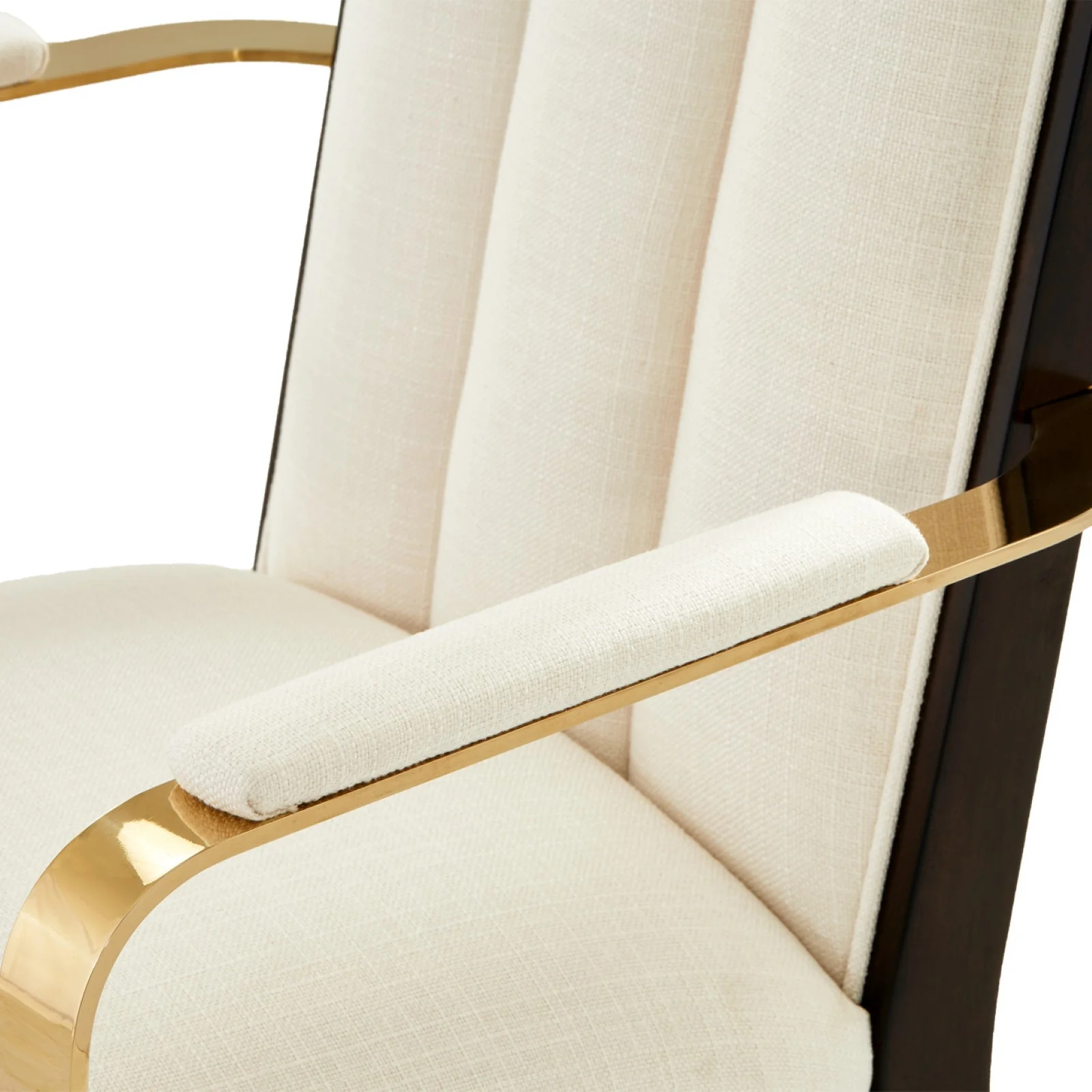 Michael Amini Belmont Place Arm Chair - Espresso - Image 12
