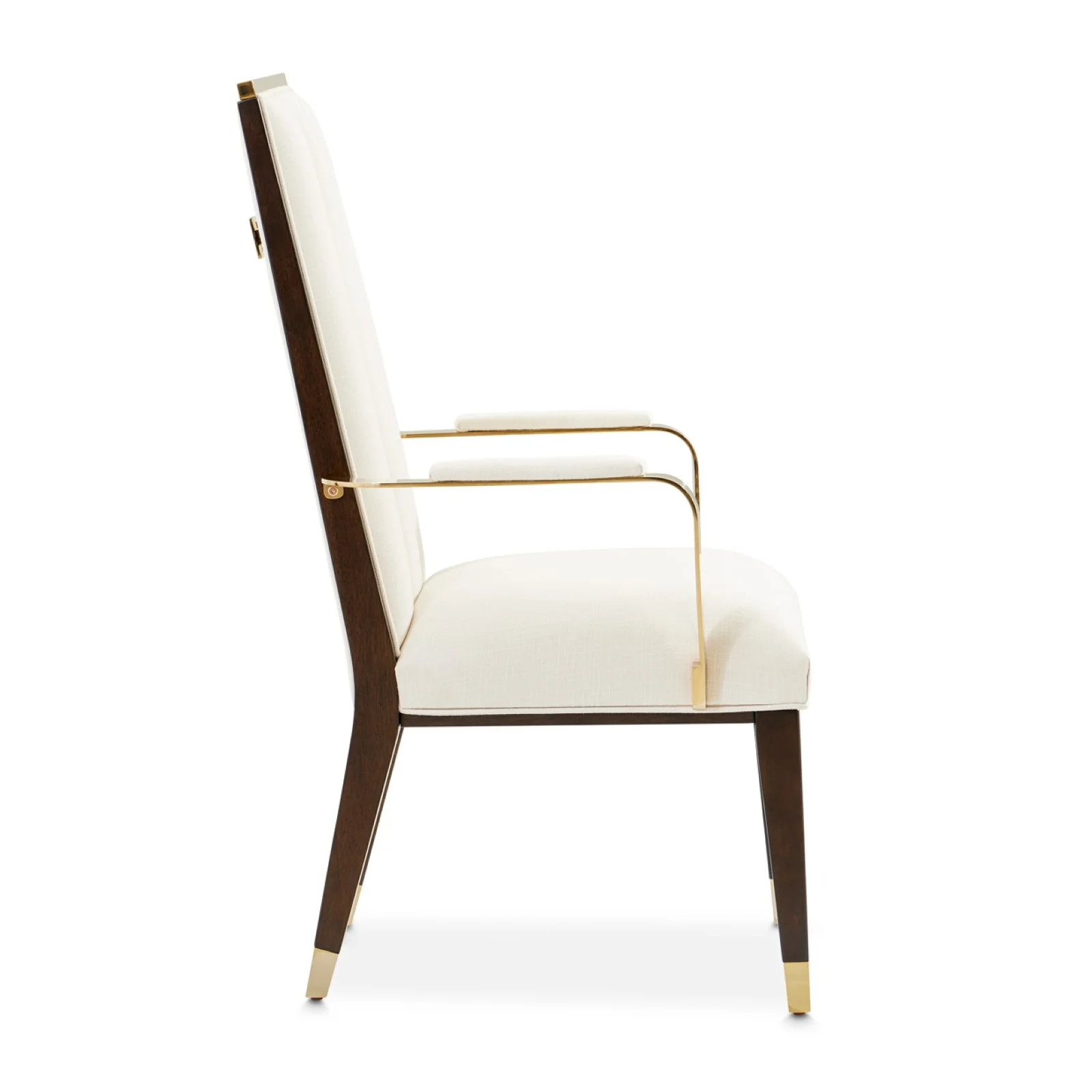 Michael Amini Belmont Place Arm Chair - Espresso - Image 19