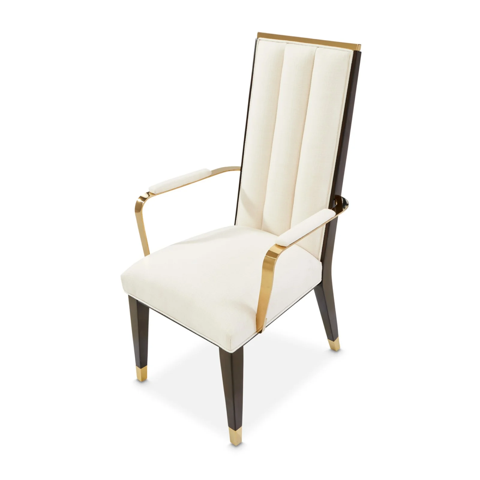 Michael Amini Belmont Place Arm Chair - Espresso - Image 5