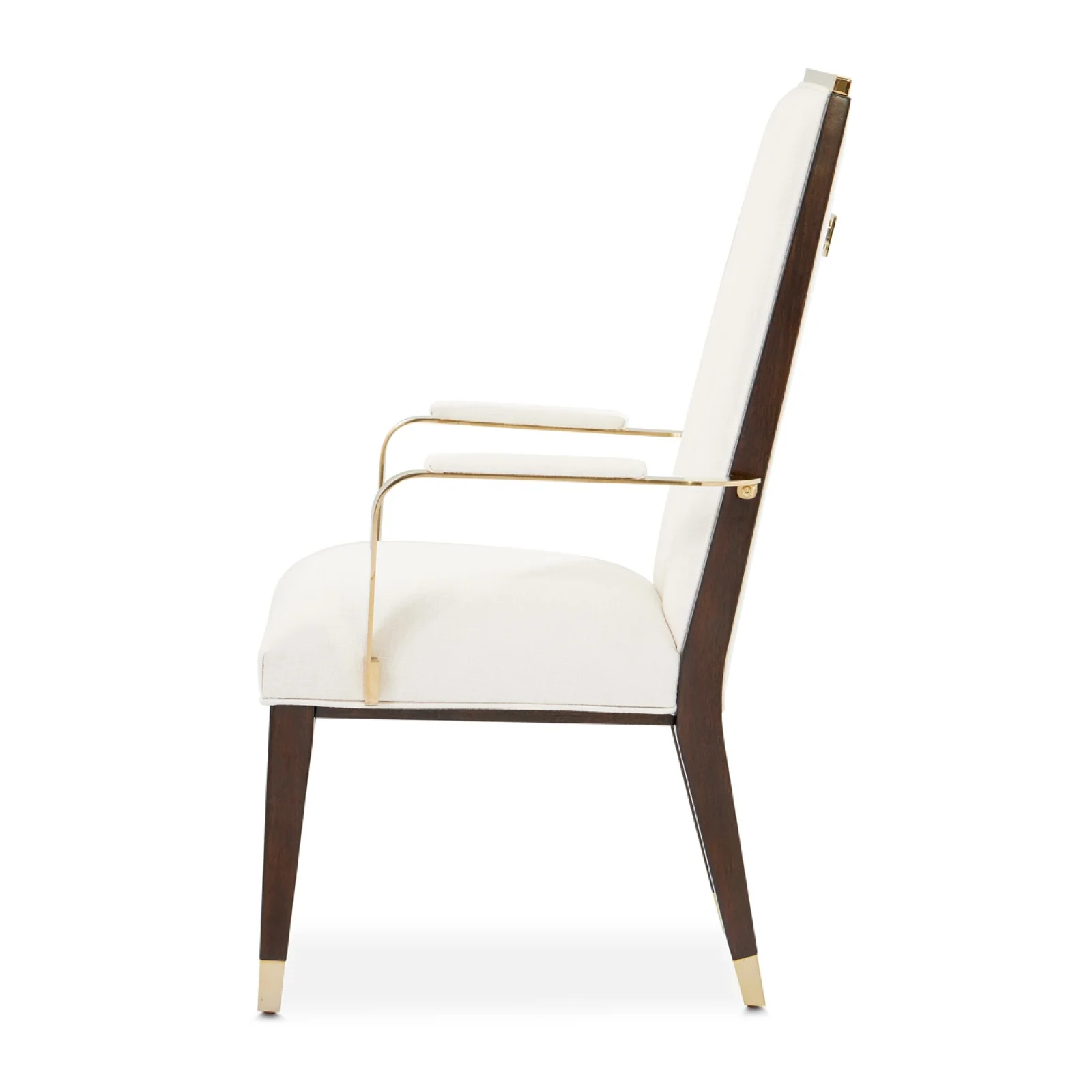 Michael Amini Belmont Place Arm Chair - Espresso - Image 7