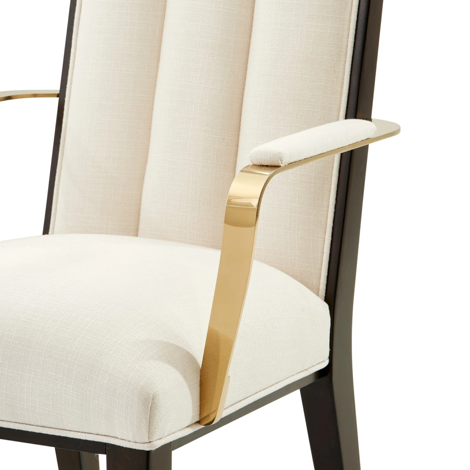 Michael Amini Belmont Place Arm Chair - Espresso - Image 8