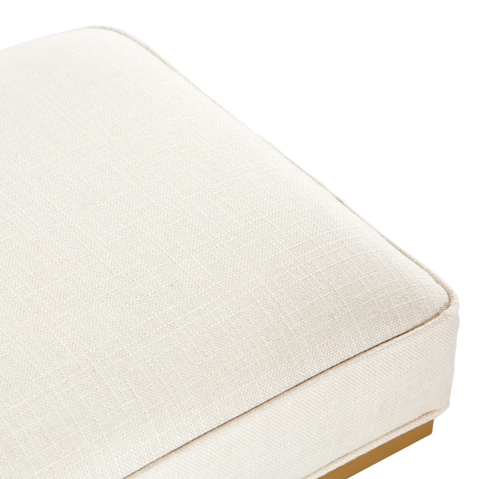 Michael Amini Belmont Place Bed Bench - Bright Gold - Image 6