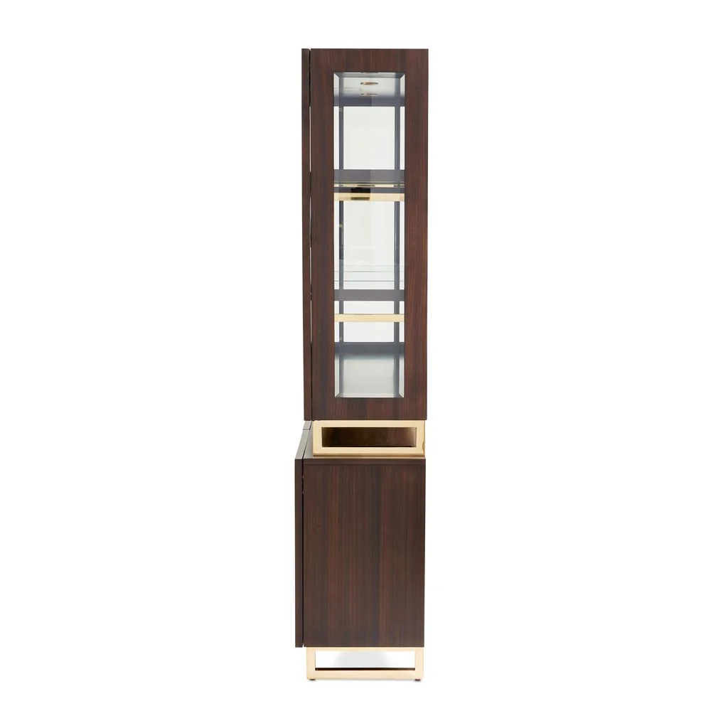 Michael Amini Belmont Place China Cabinet - Espresso - Image 10