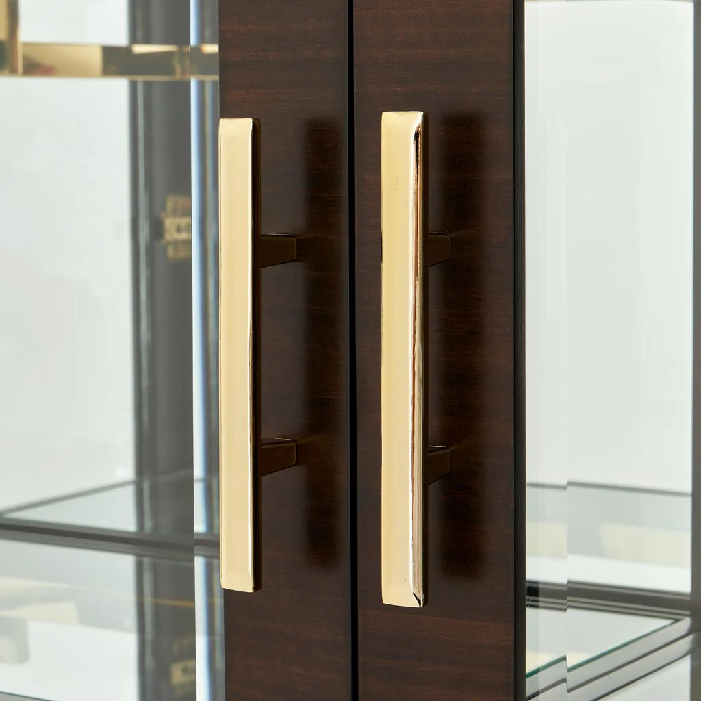 Michael Amini Belmont Place China Cabinet - Espresso - Image 16