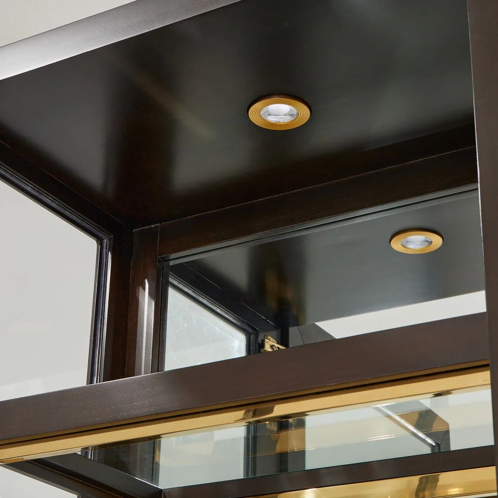 Michael Amini Belmont Place China Cabinet - Espresso - Image 4