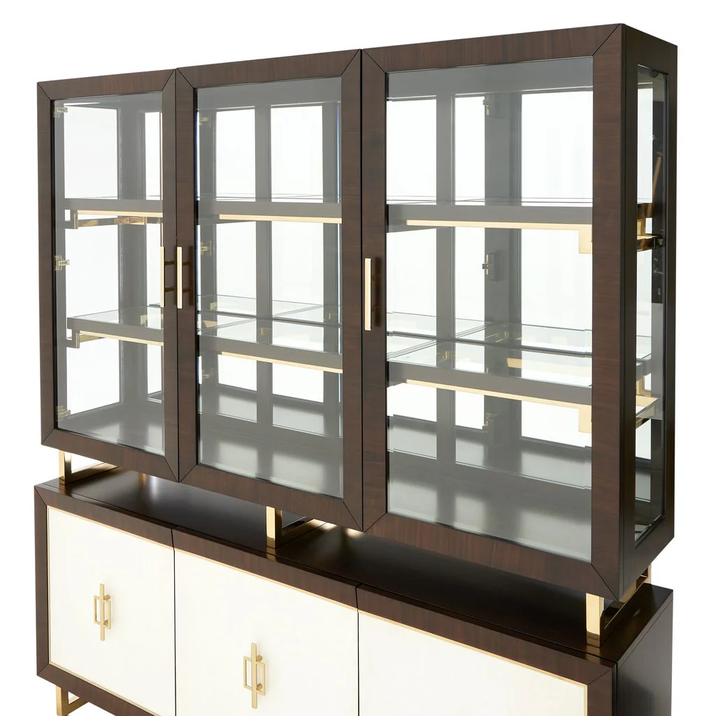 Michael Amini Belmont Place China Cabinet - Espresso - Image 7