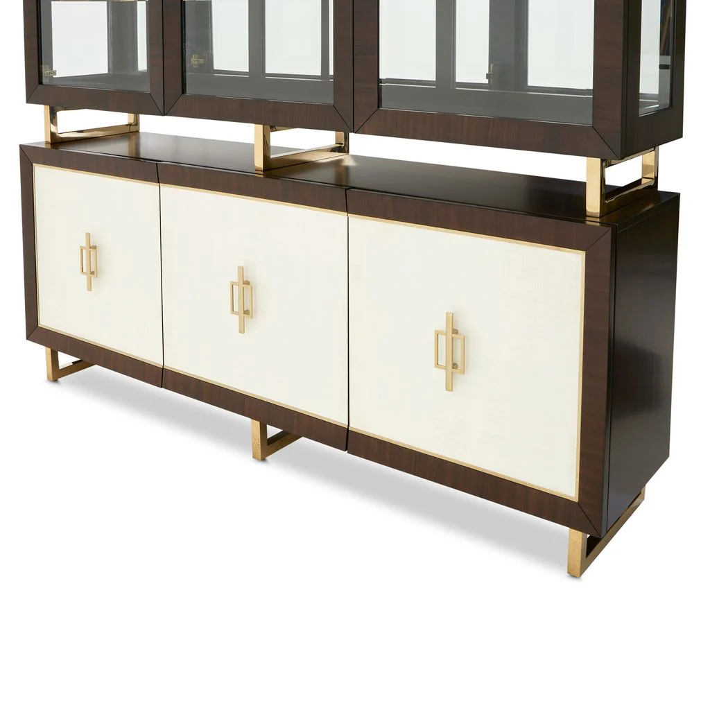 Michael Amini Belmont Place China Cabinet - Espresso - Image 9
