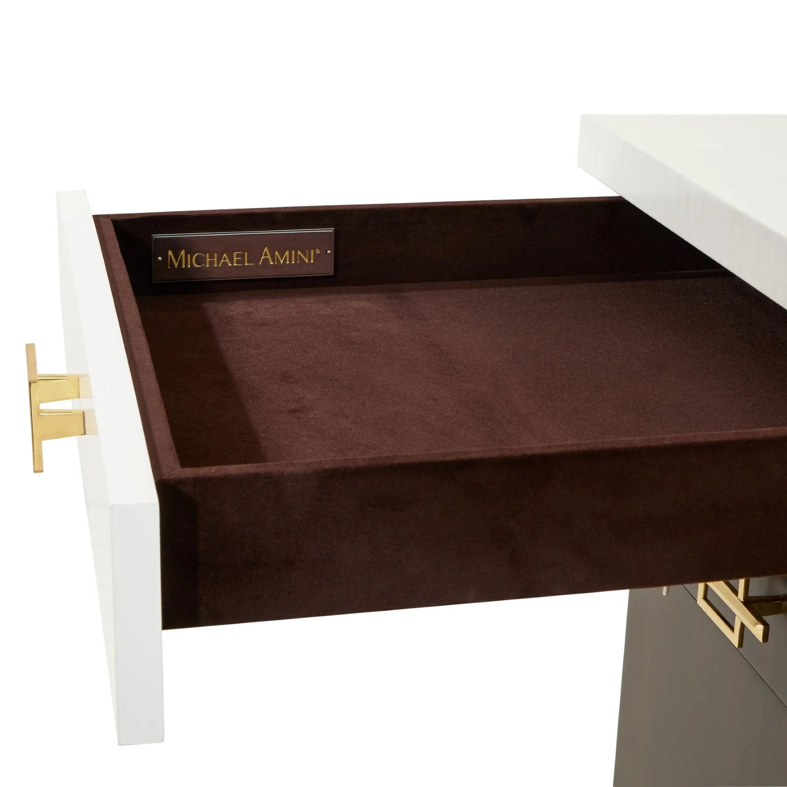 Michael Amini Belmont Place Desk - Espresso - Image 10