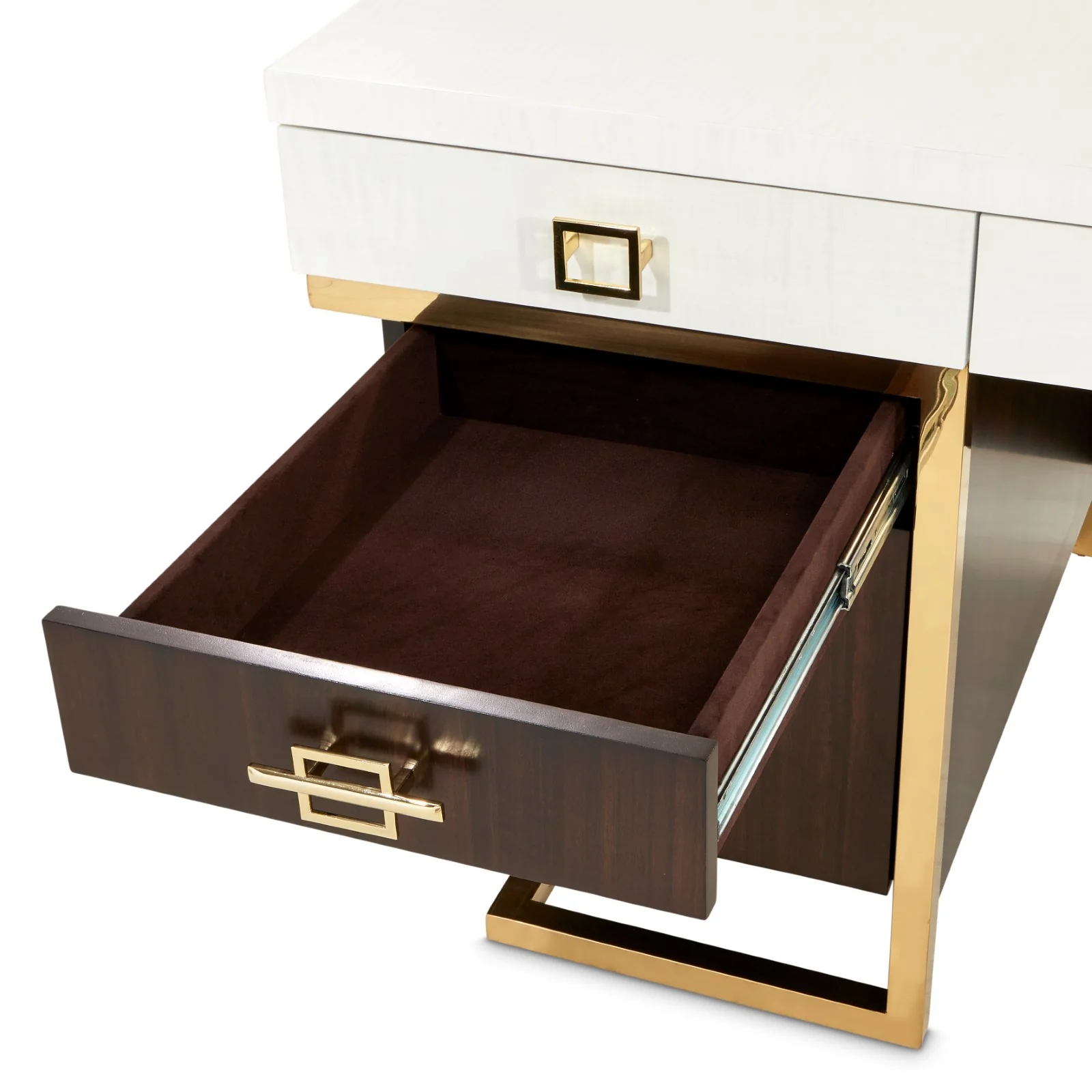 Michael Amini Belmont Place Desk - Espresso - Image 11