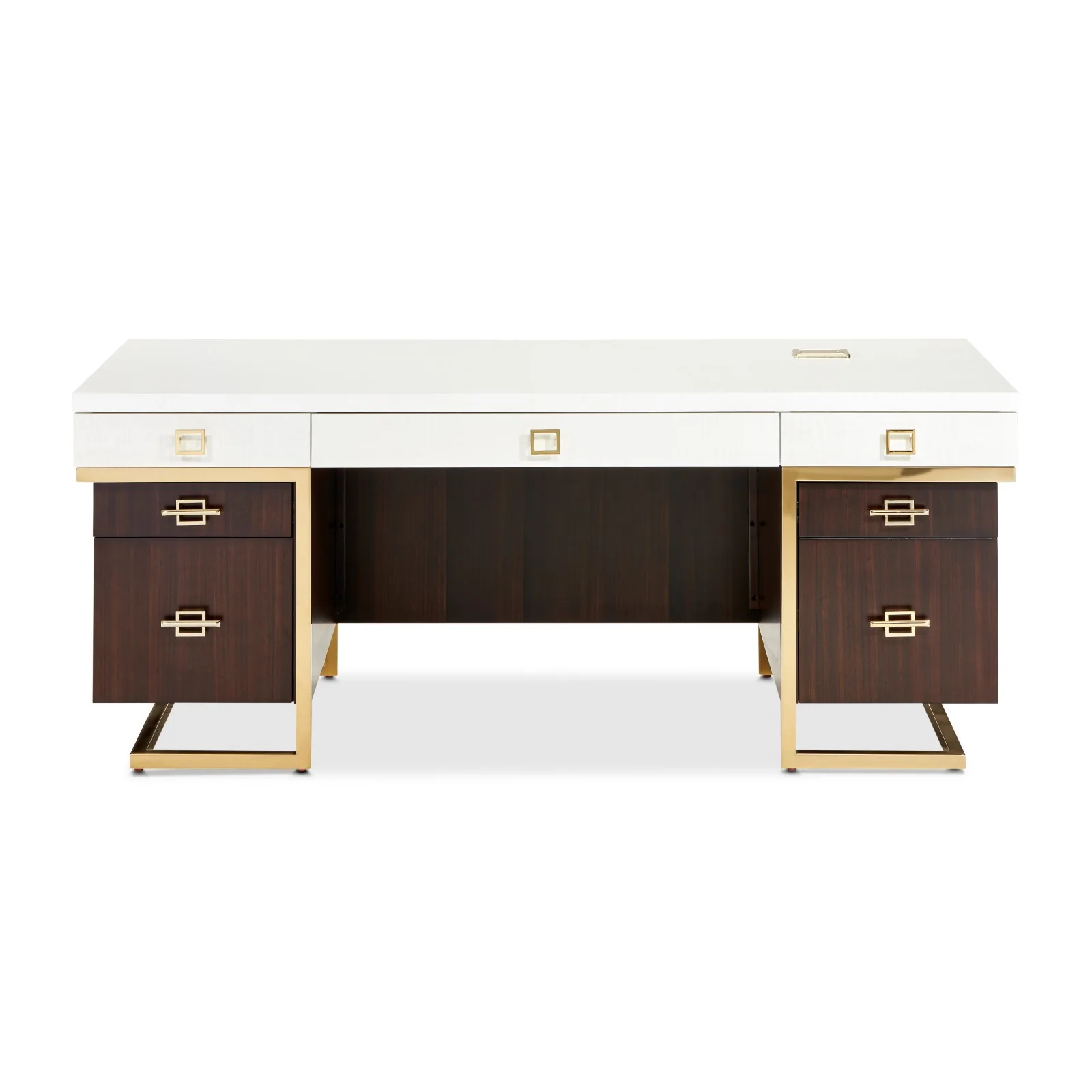 Michael Amini Belmont Place Desk - Espresso - Image 2