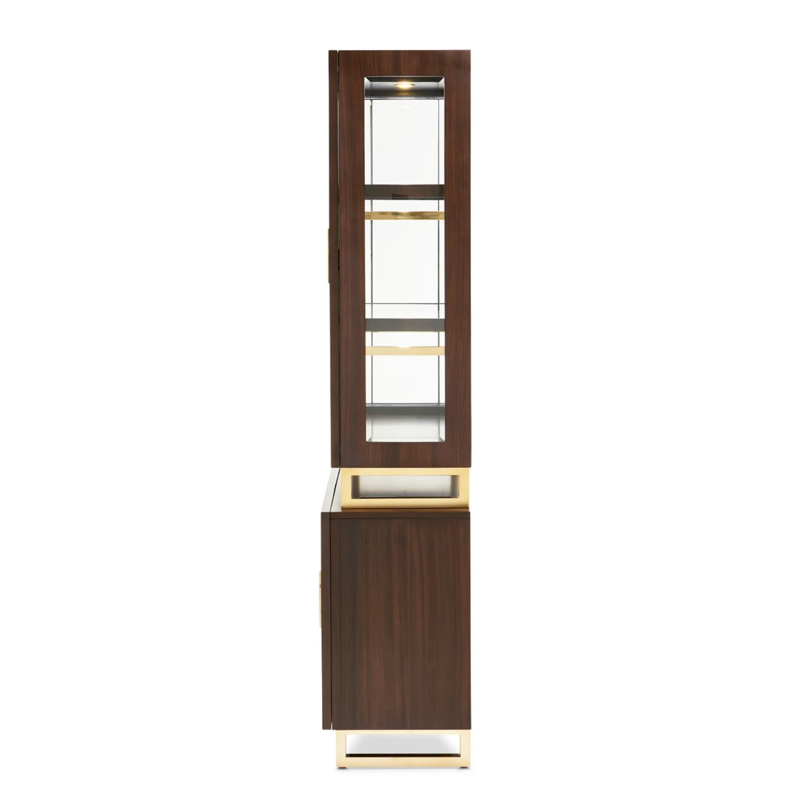 Michael Amini Belmont Place Display Cabinet - Espresso - Image 4