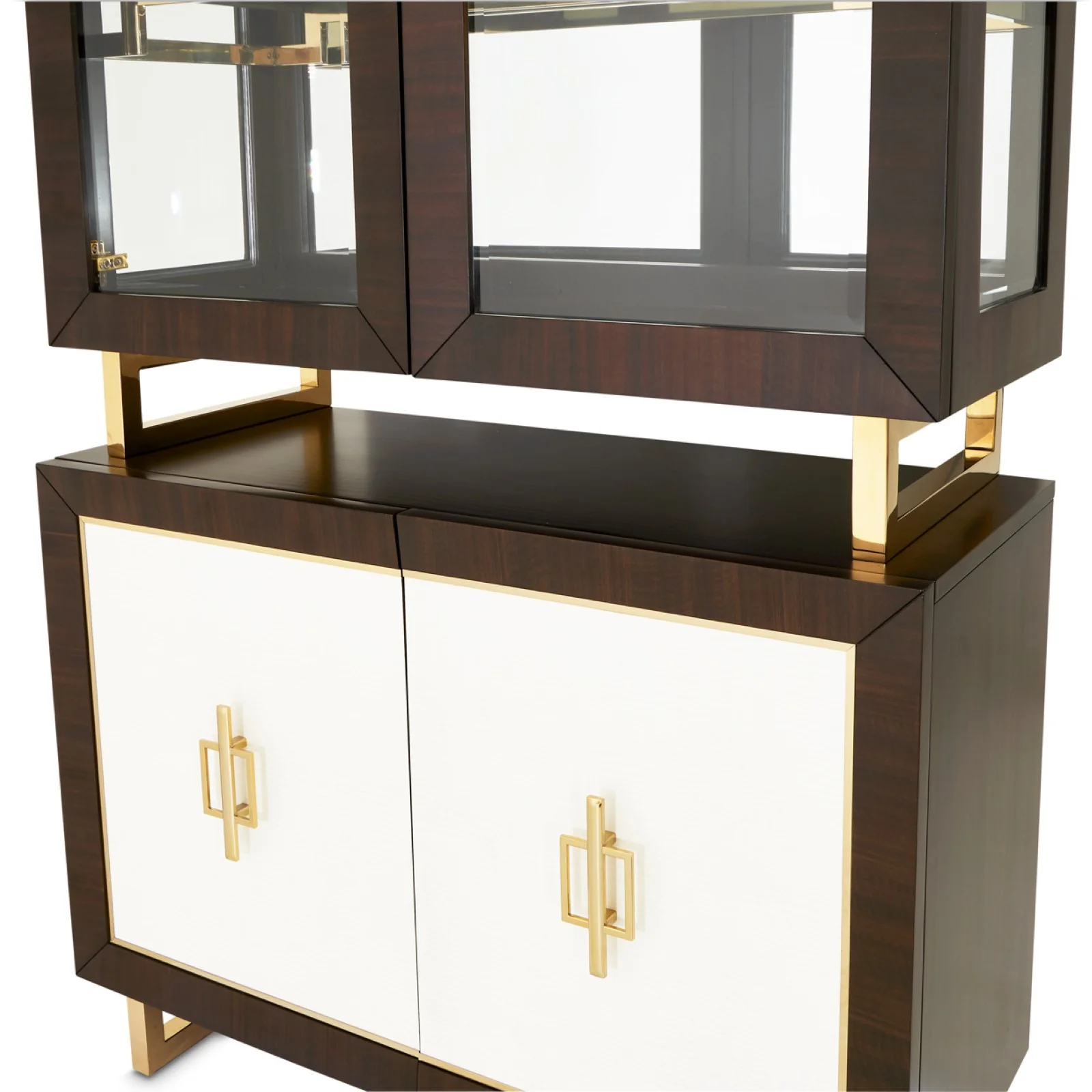 Michael Amini Belmont Place Display Cabinet - Espresso - Image 5