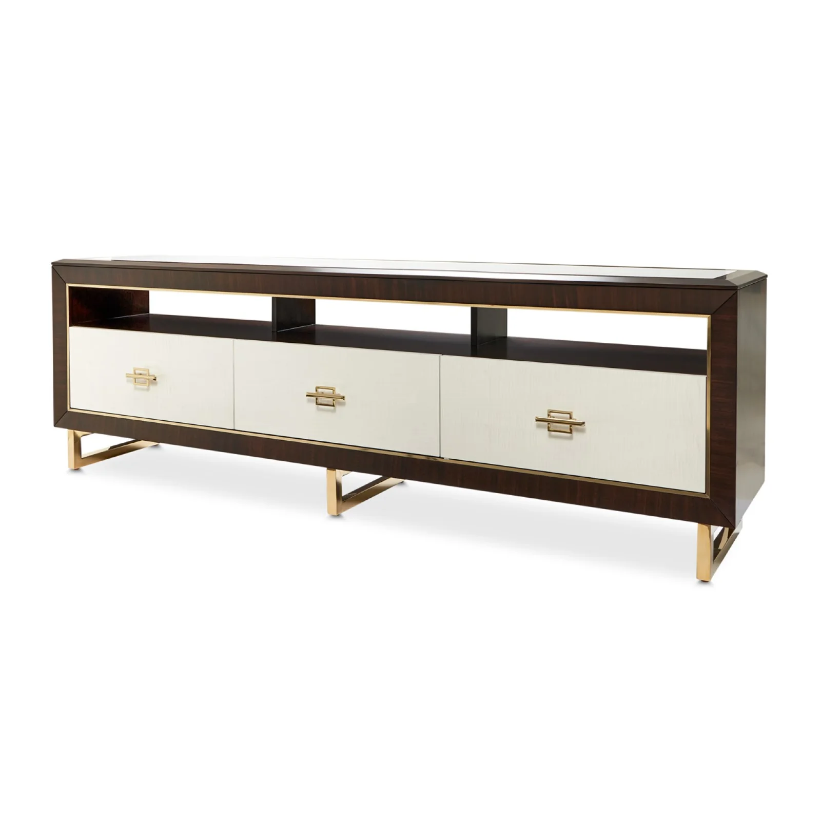 Michael Amini Belmont Place Media Cabinet - Espresso - Image 12