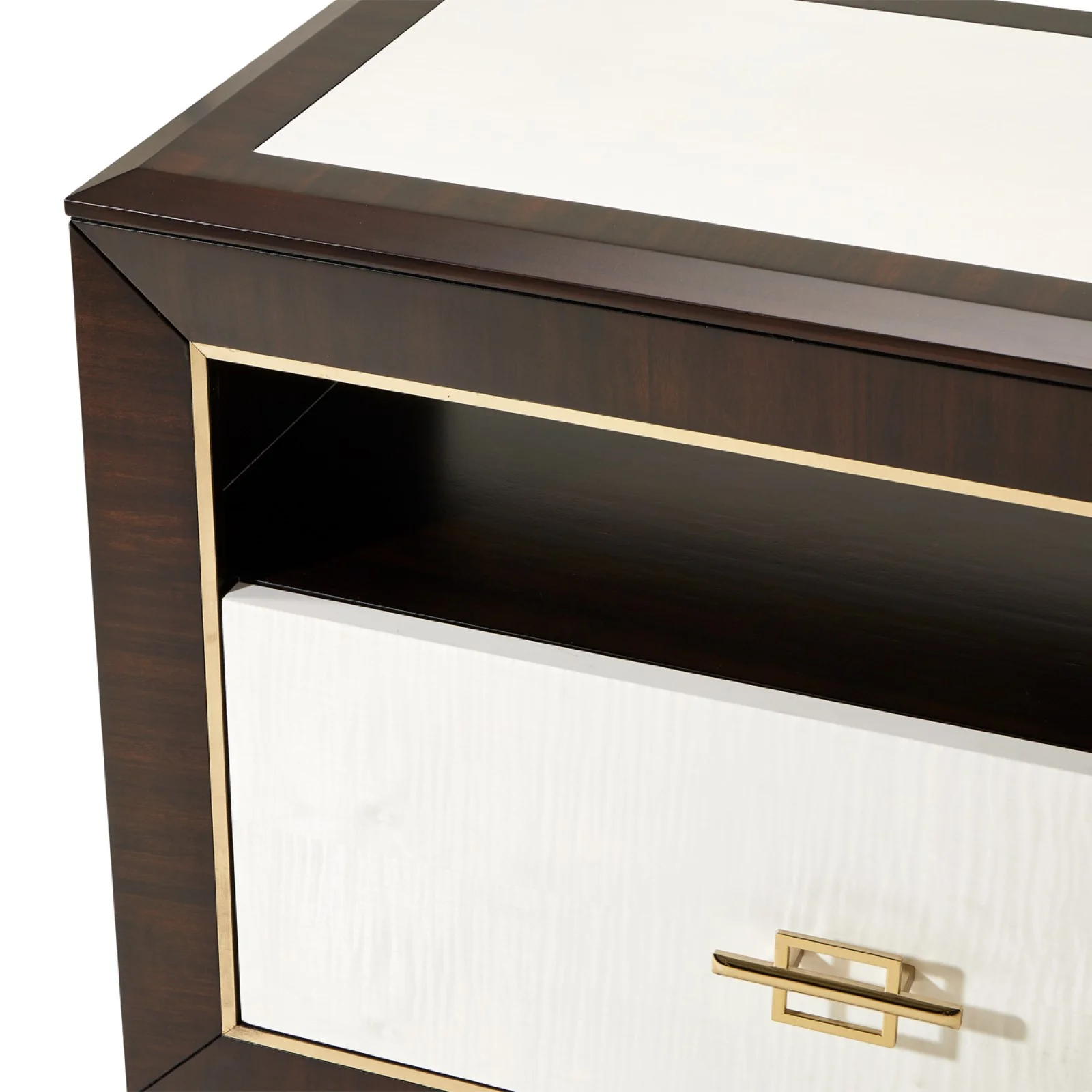 Michael Amini Belmont Place Media Cabinet - Espresso - Image 7