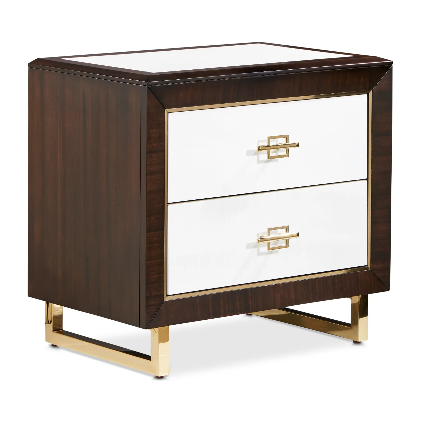 Michael Amini Belmont Place Nightstand - Espresso - Image 3