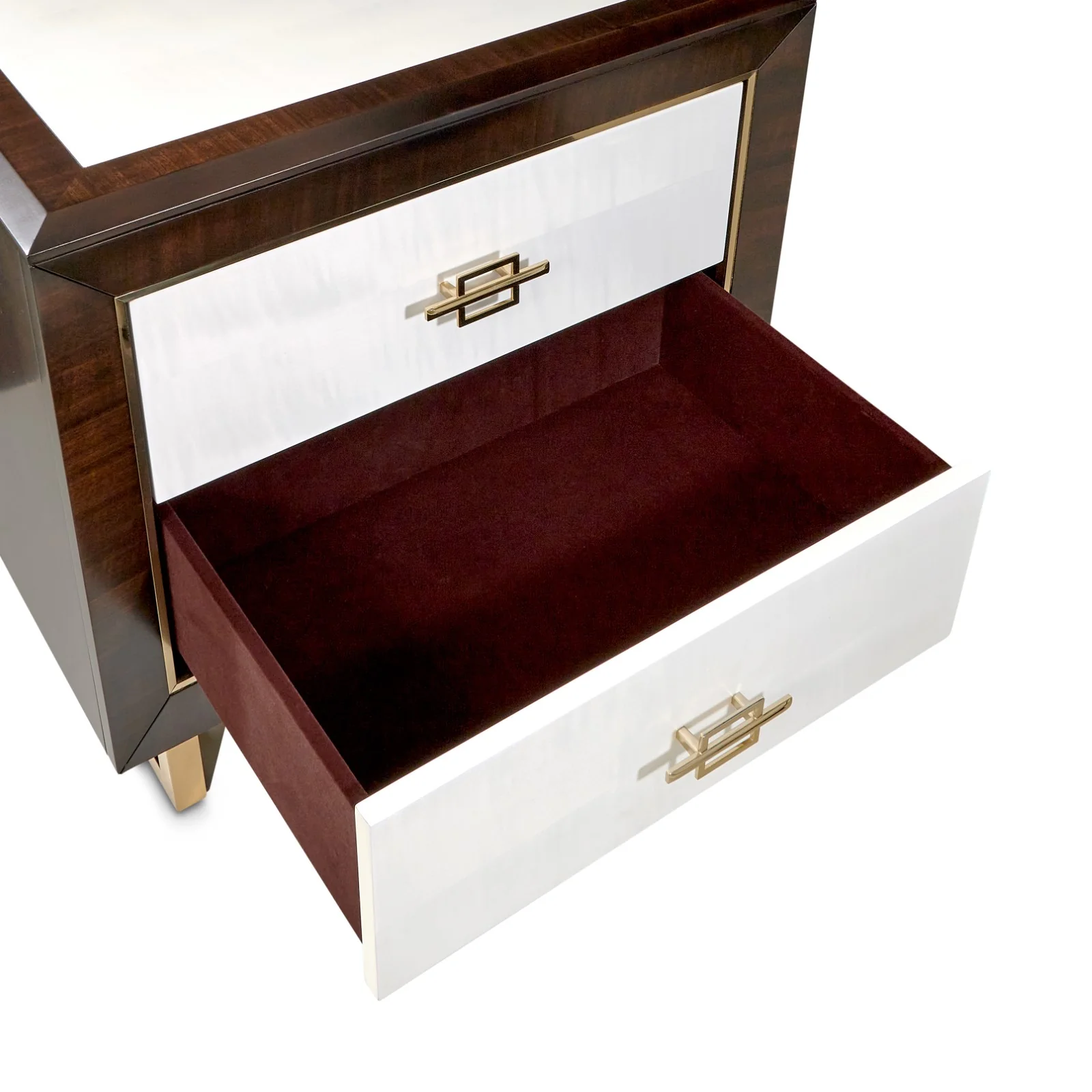 Michael Amini Belmont Place Nightstand - Espresso - Image 7
