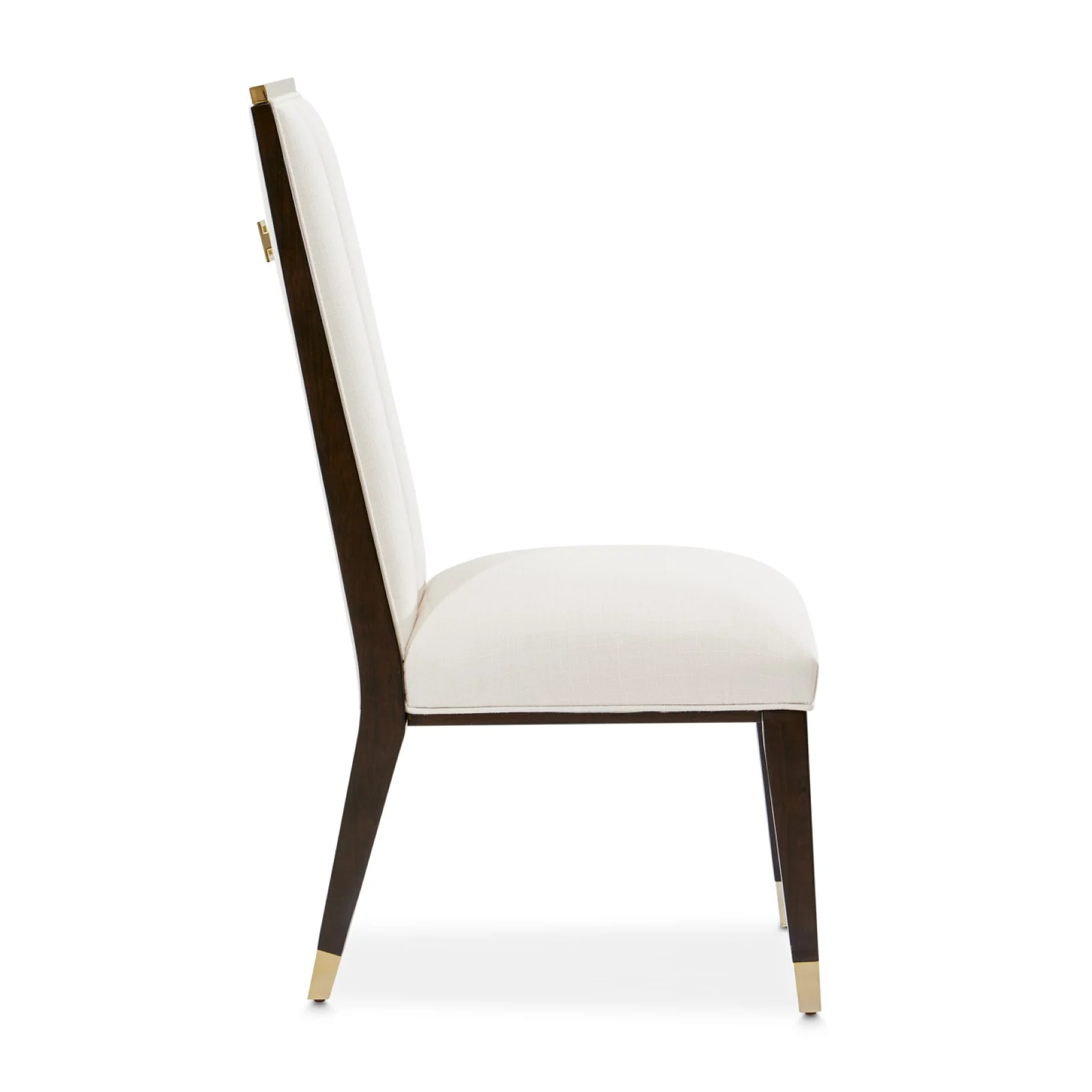 Michael Amini Belmont Place Side Chair - Espresso - Image 4
