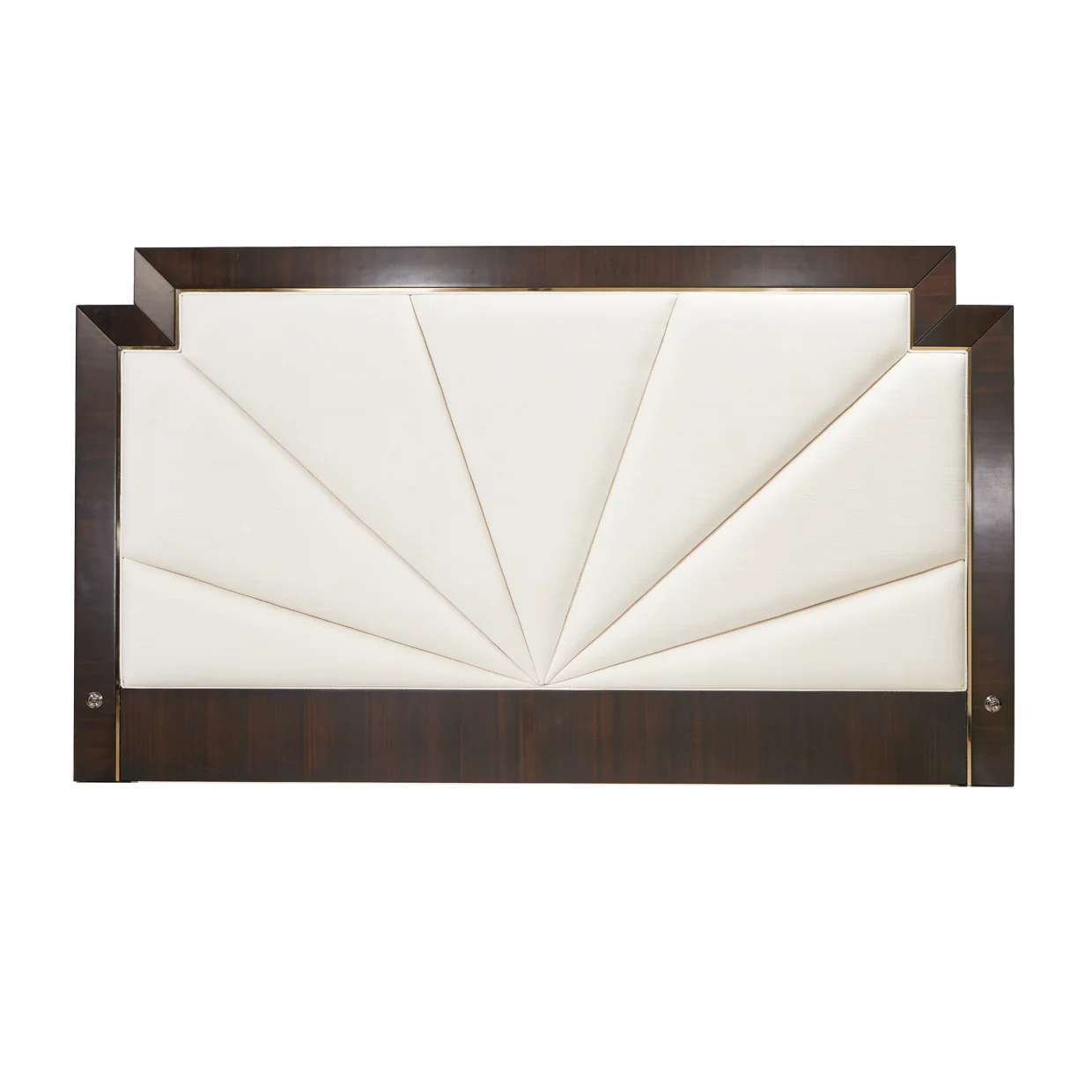 Michael Amini Belmont Place Upholstered Bed - Espresso - Image 4