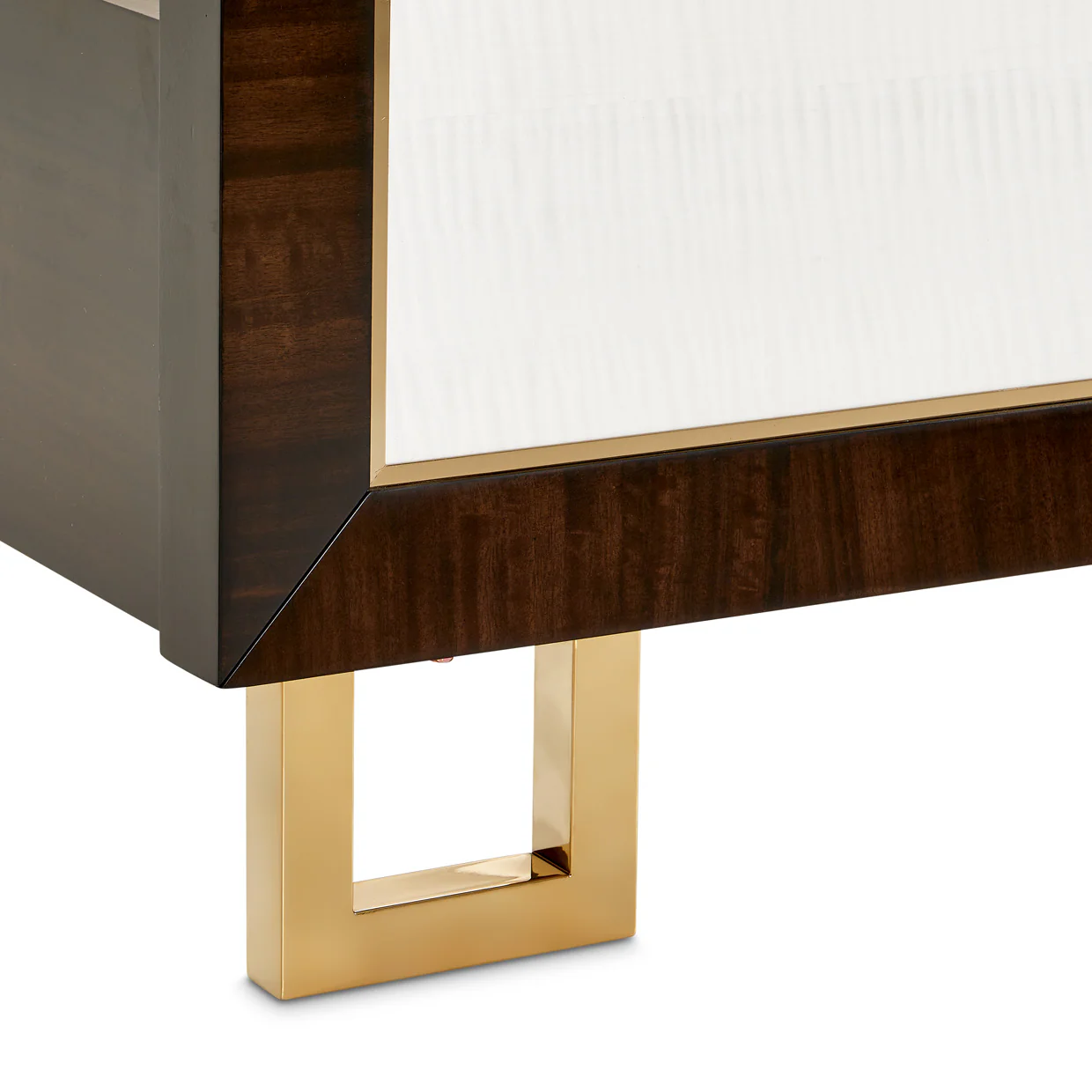 Michael Amini Belmont Place Upholstered Bed - Espresso - Image 5
