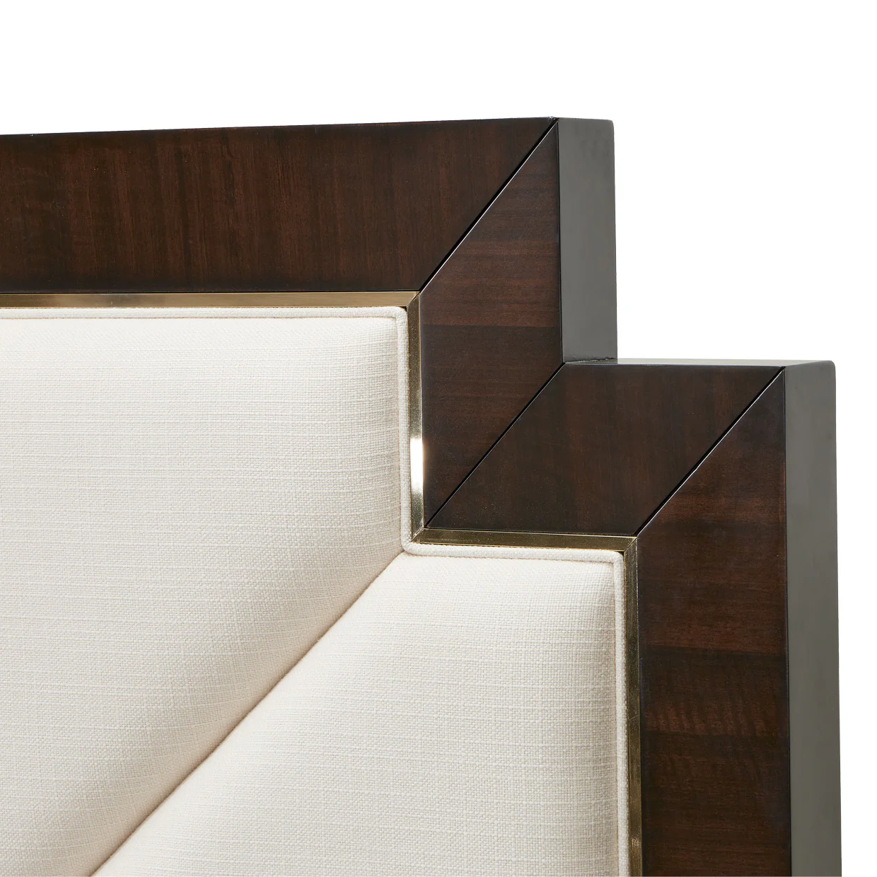 Michael Amini Belmont Place Upholstered Bed - Espresso - Image 7