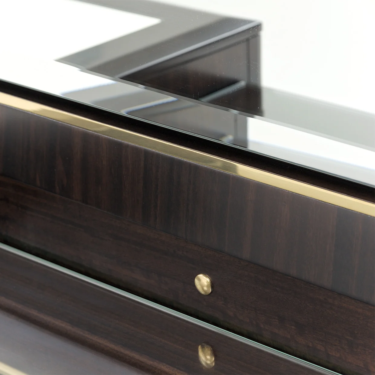 Michael Amini Belmont Place Vanity Mirror with LED Lighting - Image 3
