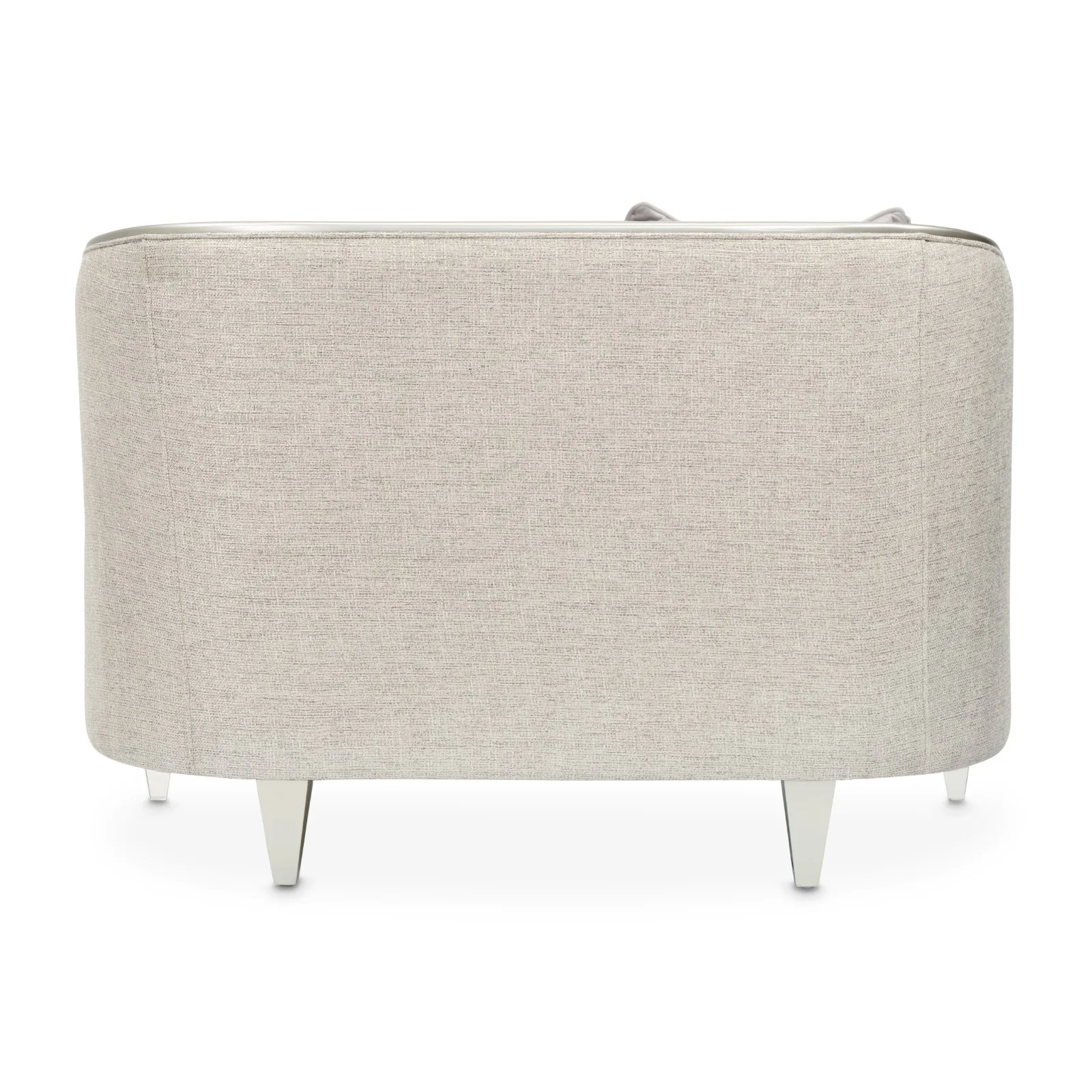 Michael Amini Camden Court Chair and Half - Flax/Platinum - Image 6