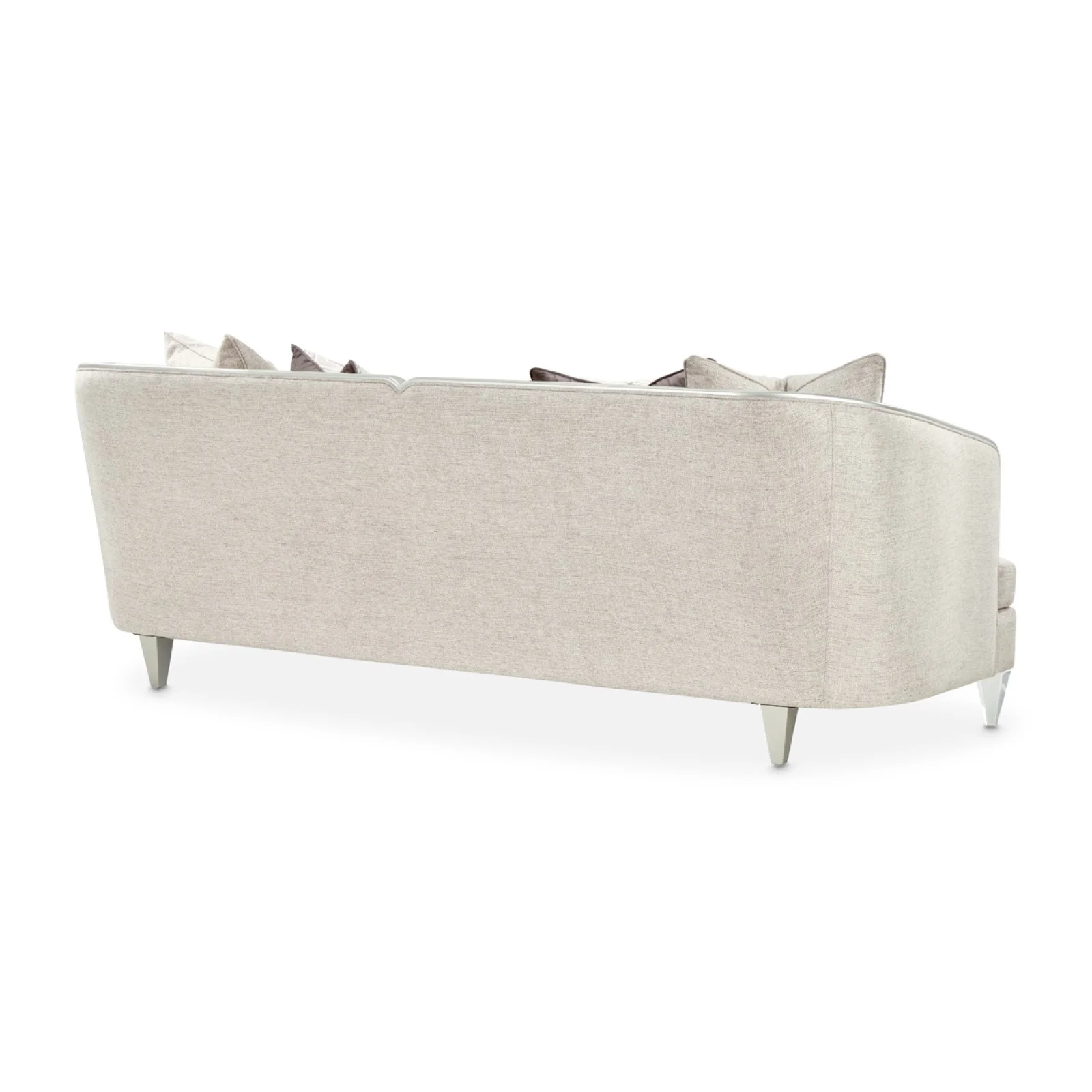Michael Amini Camden Court Sofa - Flax/Platinum - Image 5