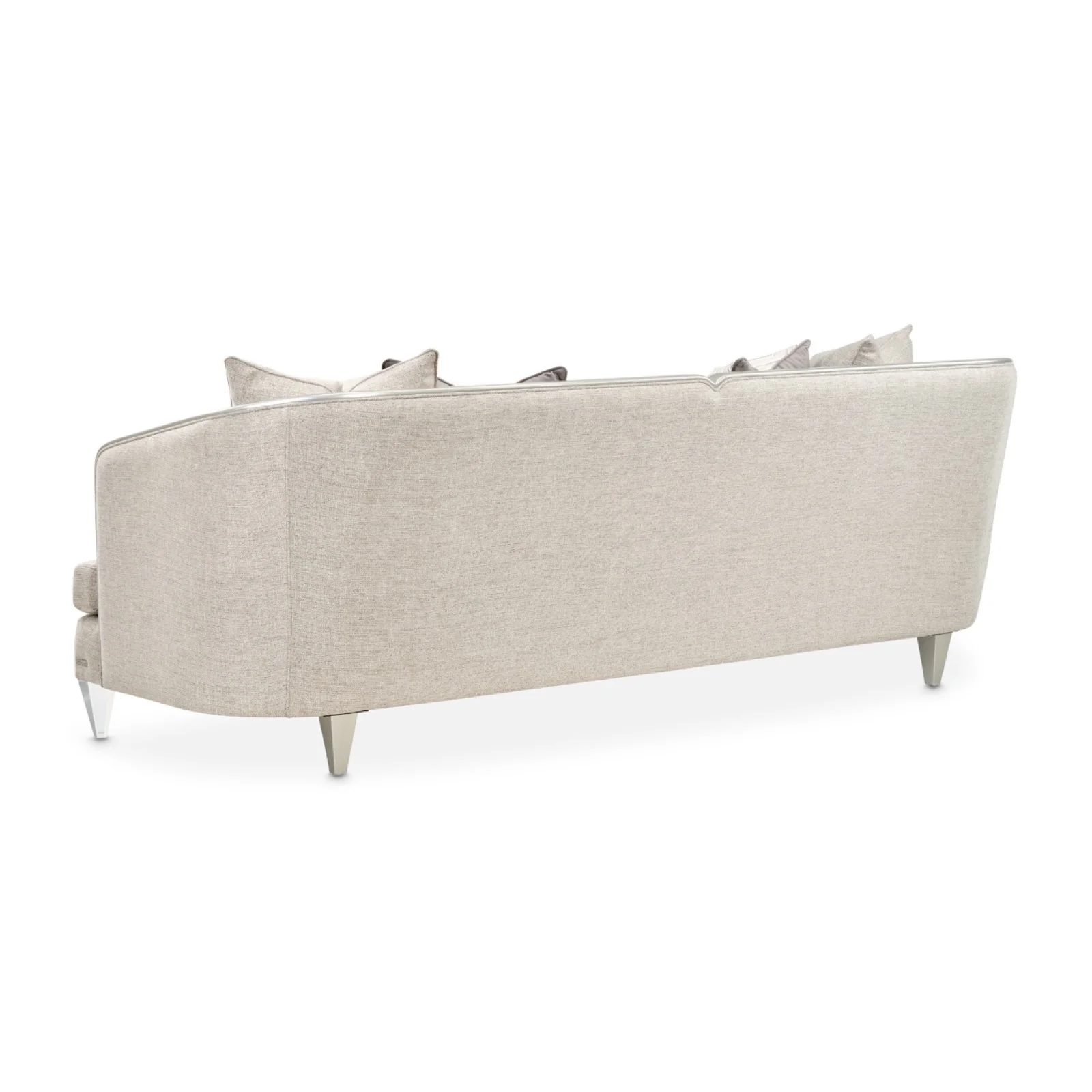 Michael Amini Camden Court Sofa - Flax/Platinum - Image 7