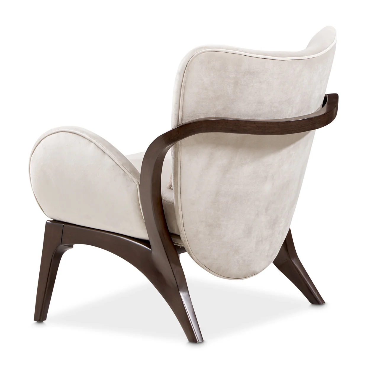 Michael Amini Camellia Field Caramel Accent Chair Ivory Caramel - Image 12