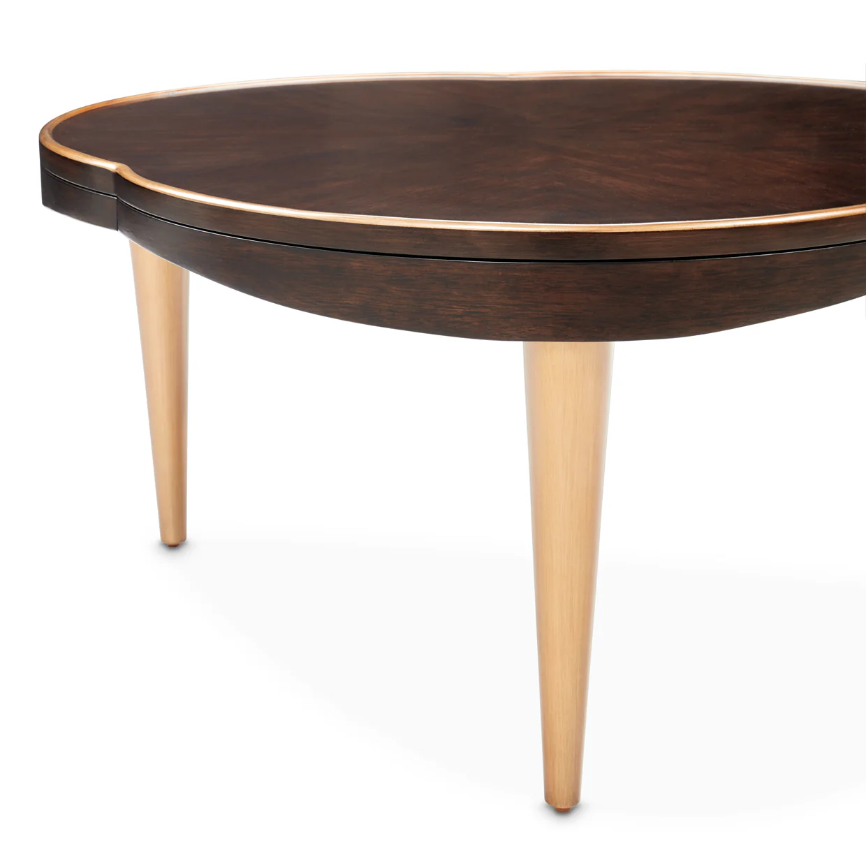 Michael Amini Camellia Field Caramel Cocktail Table - Image 3