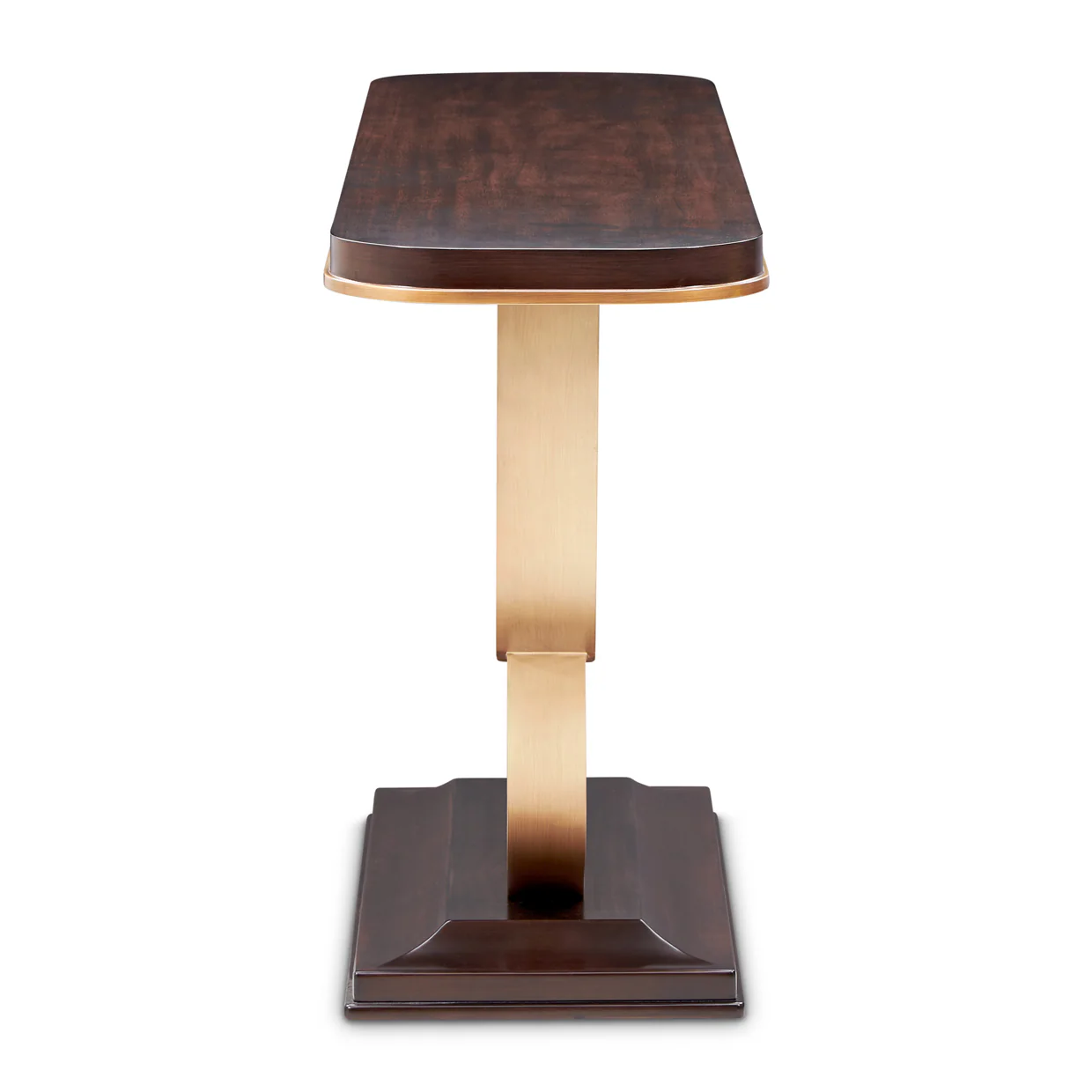 Michael Amini Camellia Field Caramel Console Table - Image 9