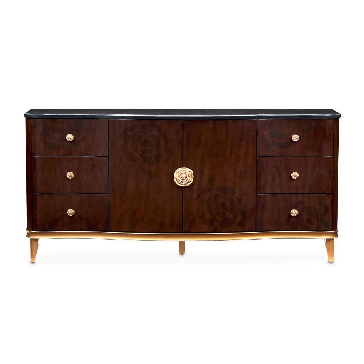 Michael Amini Camellia Field Caramel Dresser - Image 3
