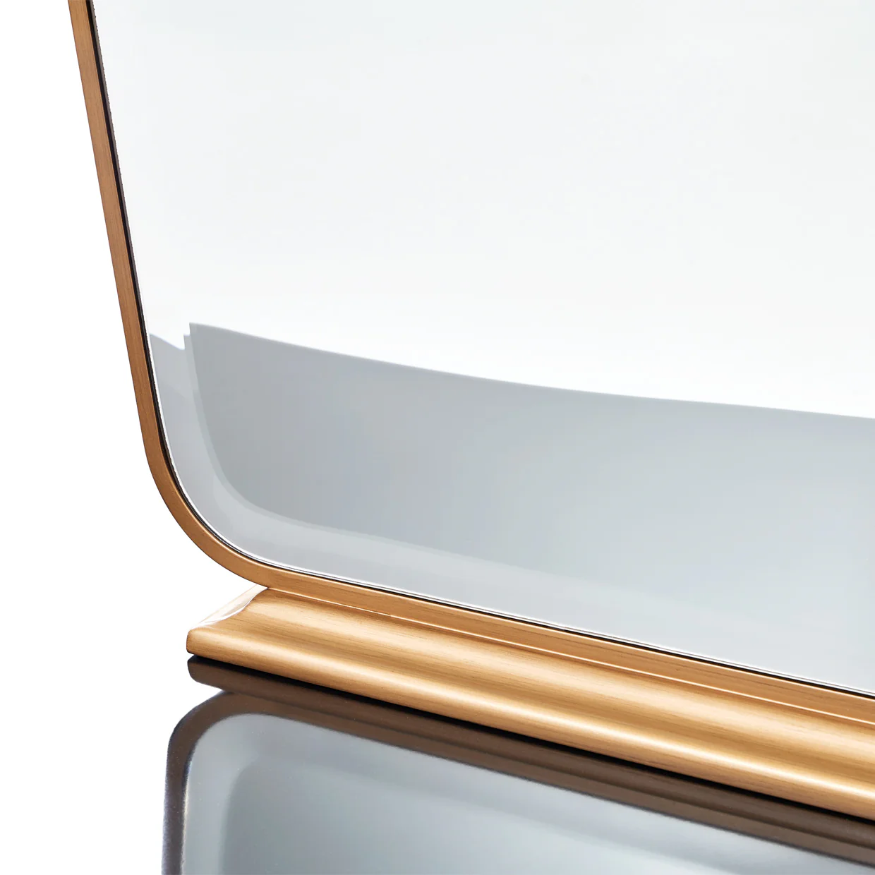 Michael Amini Camellia Field Caramel Dresser Mirror - Image 4