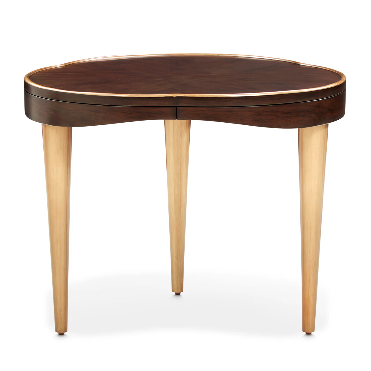 Michael Amini Camellia Field Caramel End Table - Image 7