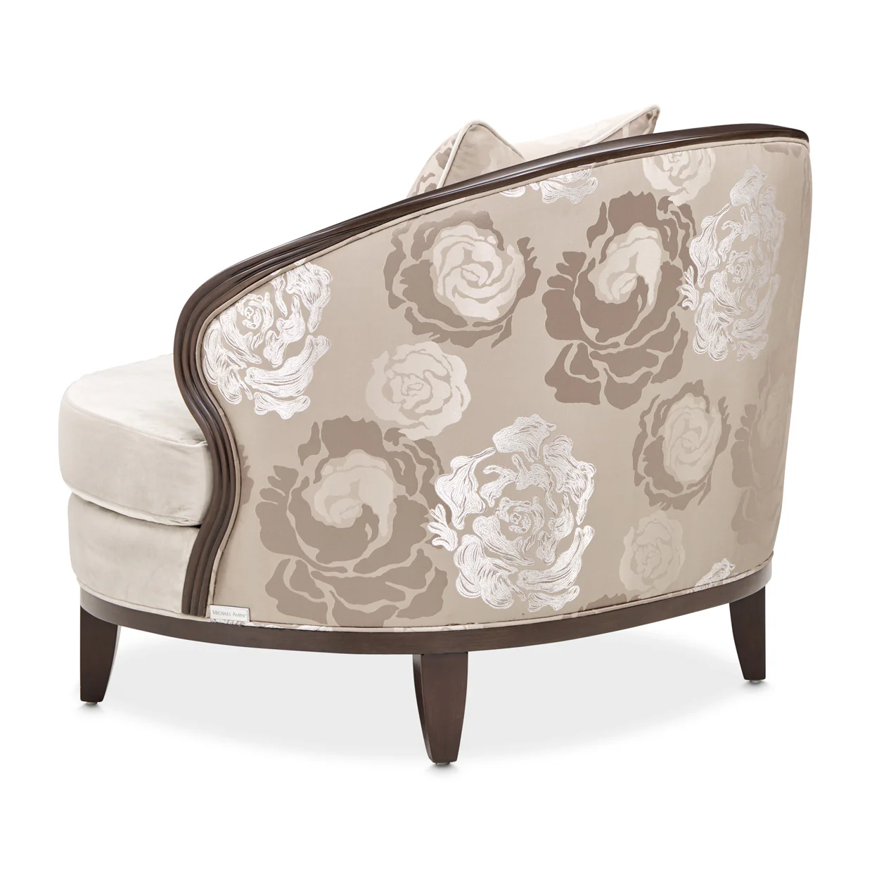 Michael Amini Camellia Field Caramel Matching Chair Cornsilk Caramel - Image 8