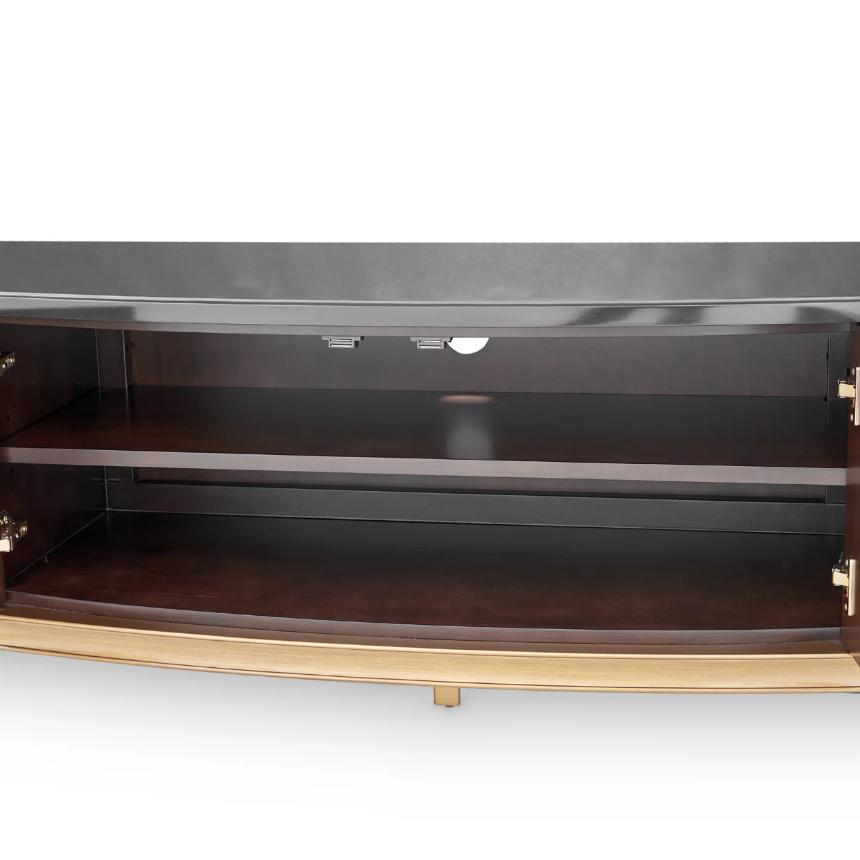 Michael Amini Camellia Field Caramel Media Cabinet - Image 10