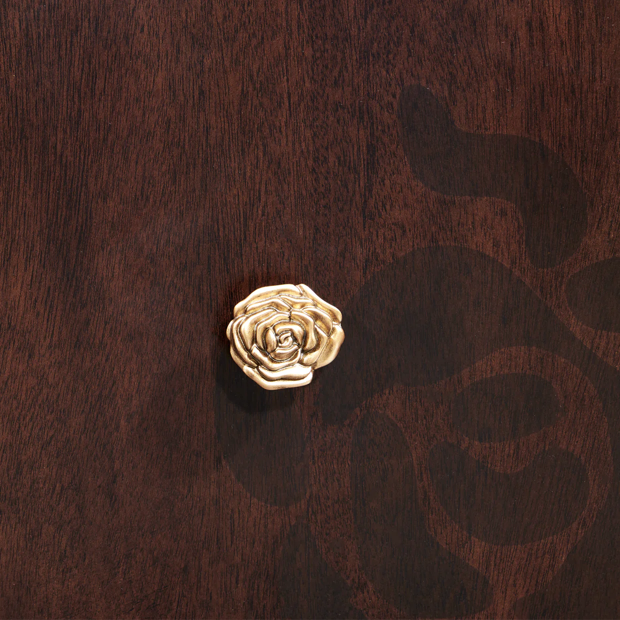 Michael Amini Camellia Field Caramel Media Cabinet - Image 4