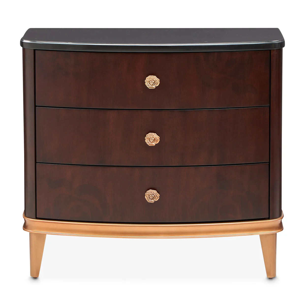 Michael Amini Camellia Field Caramel Nightstand - Image 13