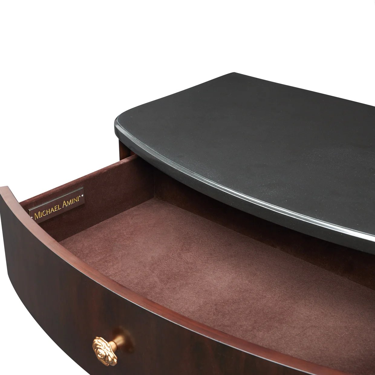Michael Amini Camellia Field Caramel Nightstand - Image 3