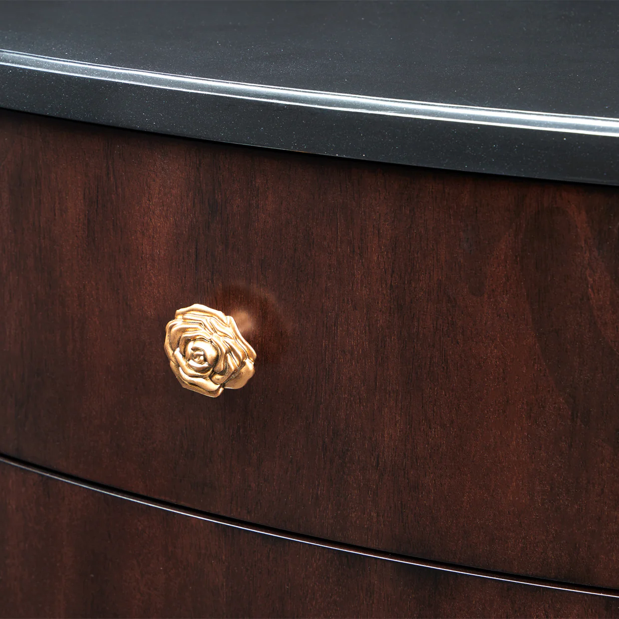 Michael Amini Camellia Field Caramel Nightstand - Image 5