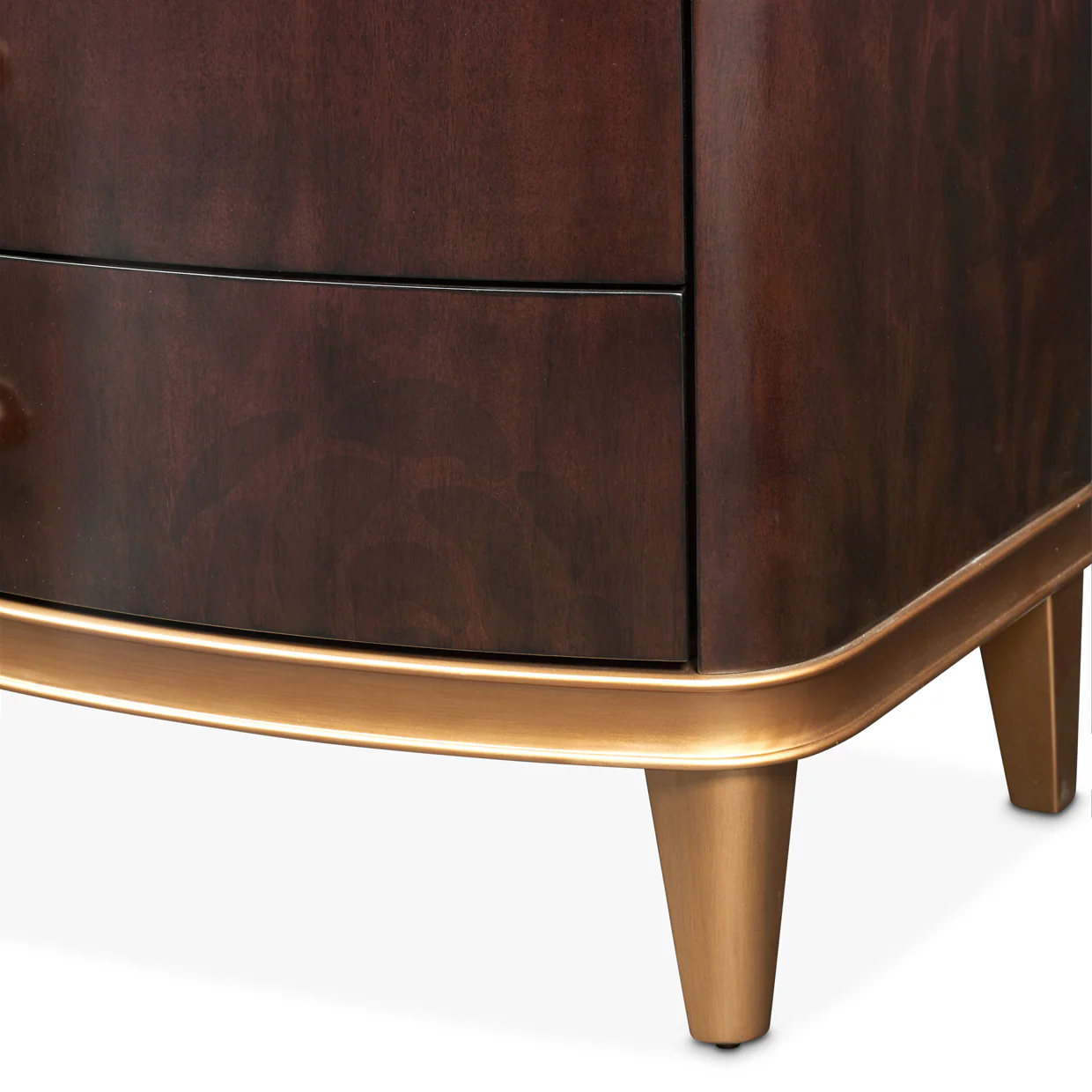 Michael Amini Camellia Field Caramel Nightstand - Image 7