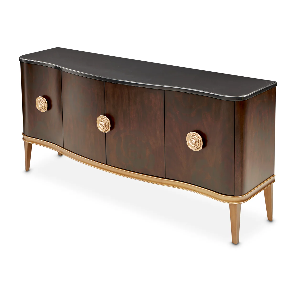Michael Amini Camellia Field Caramel Sideboard - Image 9