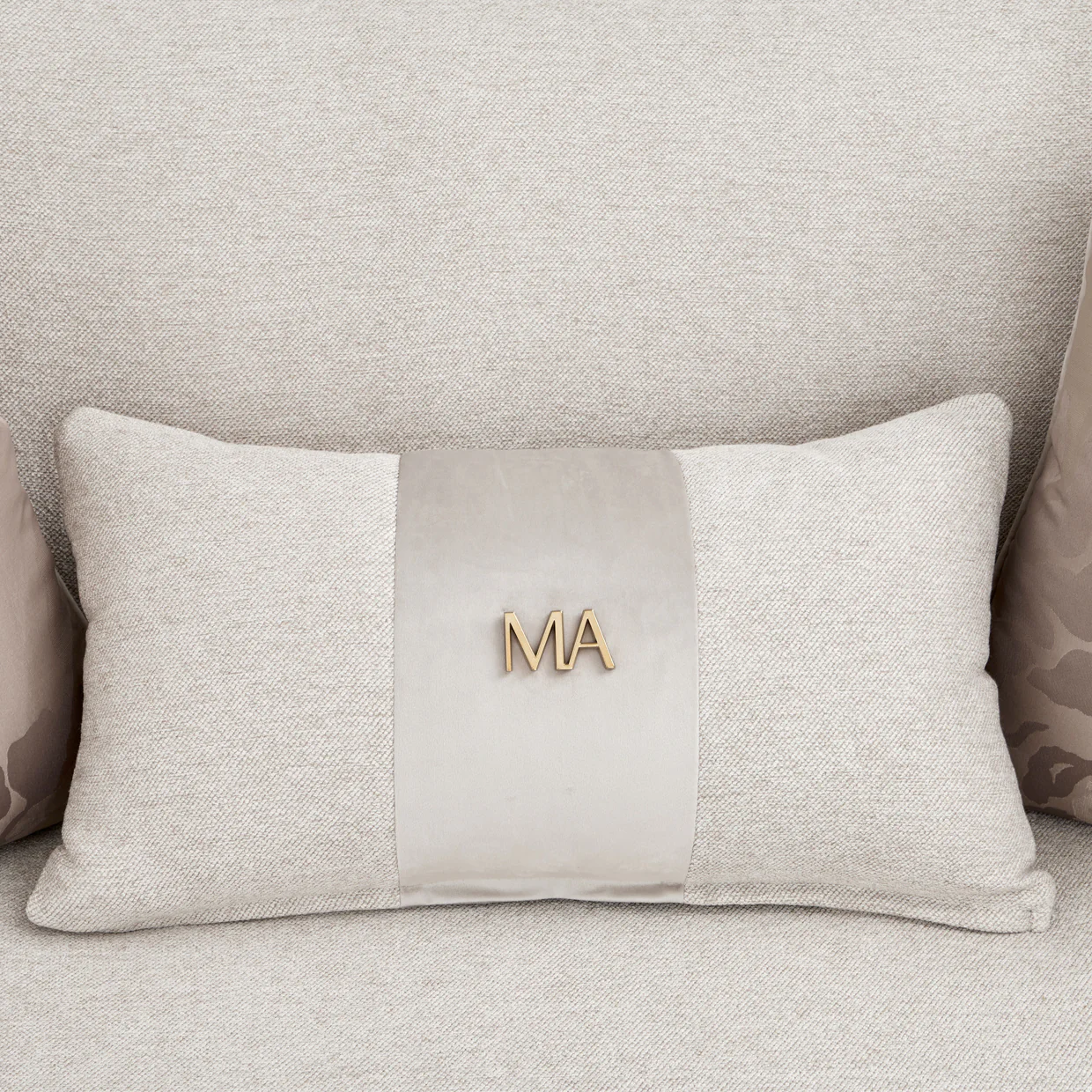 Michael Amini Camellia Field Caramel Sofa Cornsilk Caramel - Image 12